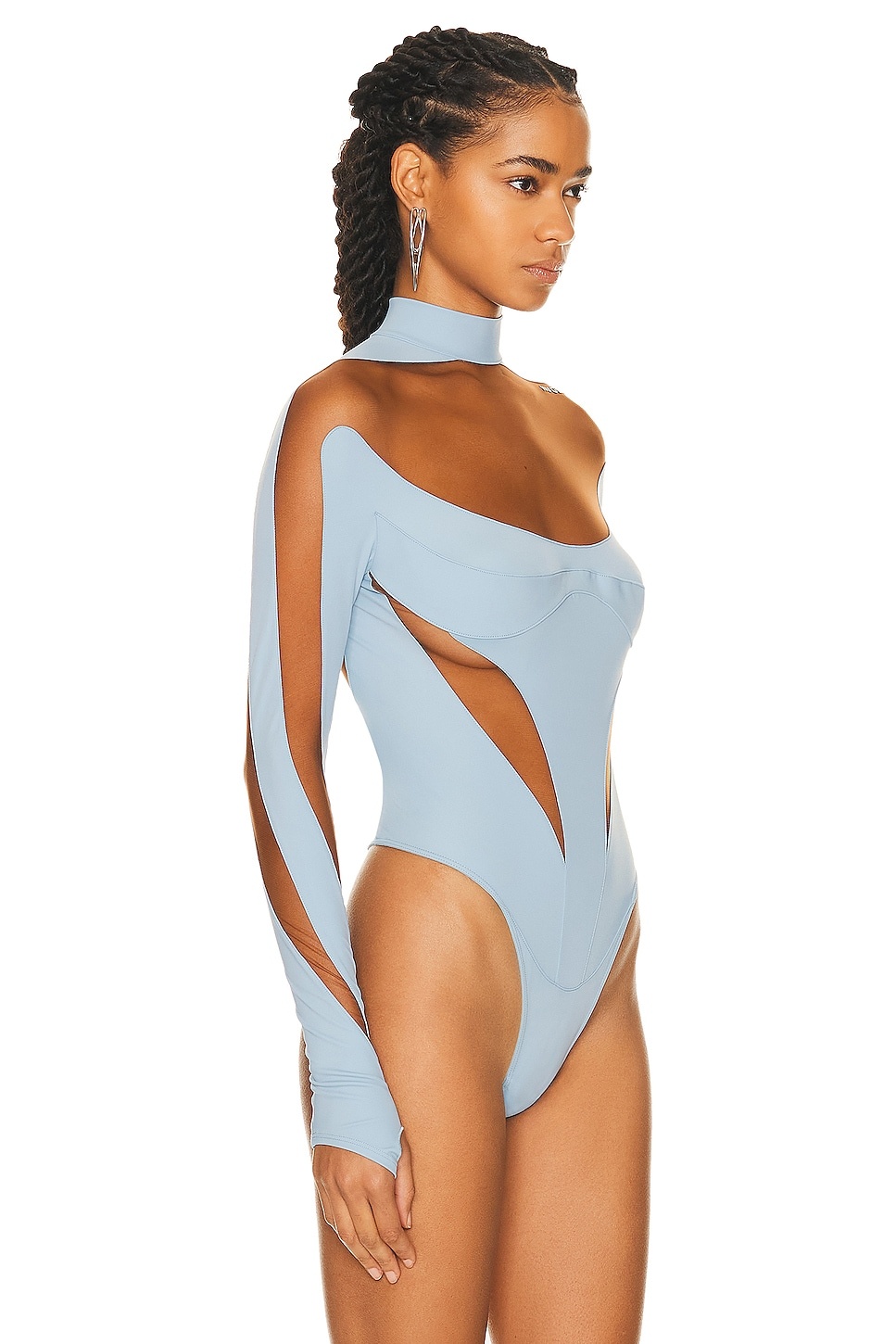 Illusion Cut Bodysuit - 3