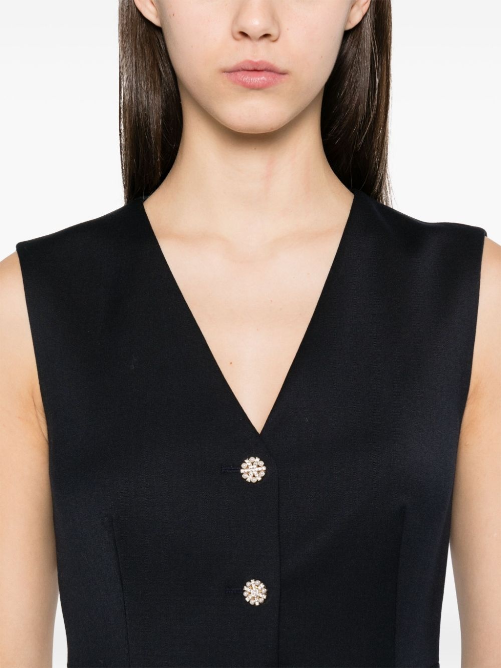 V-neck playsuit - 5
