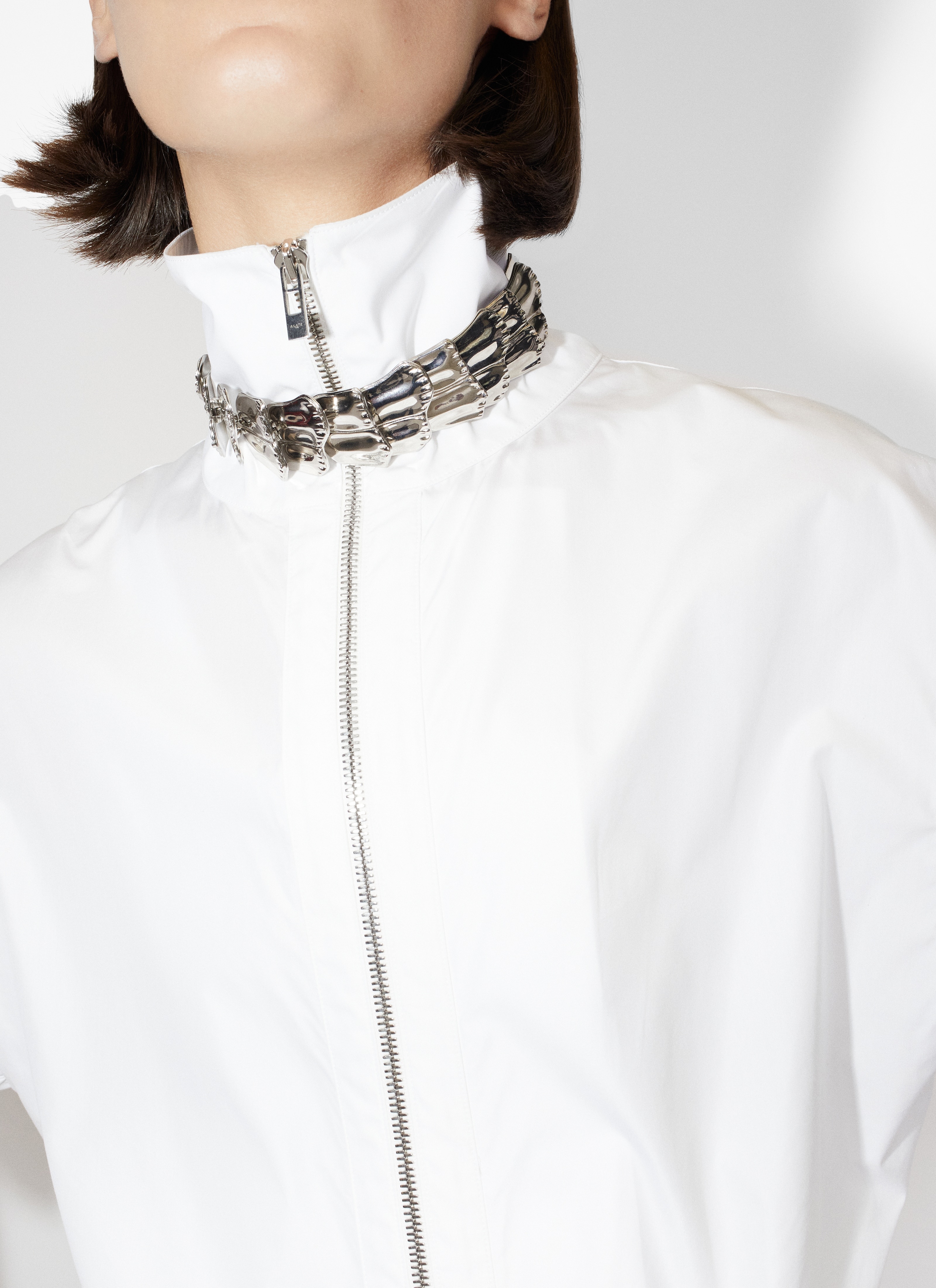 CROCO NECKLACE IN BRASS - 2