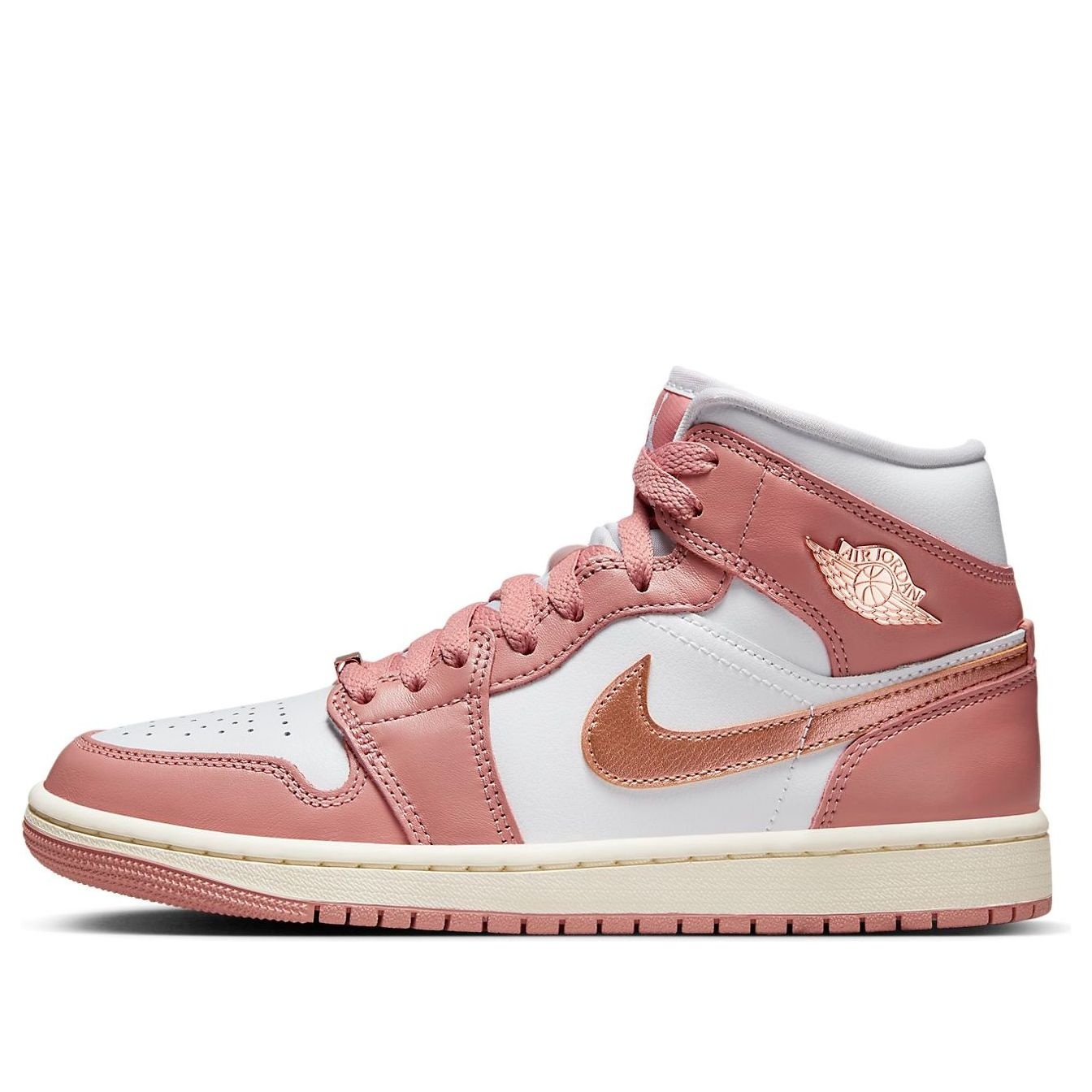 (WMNS) Air Jordan 1 Mid SE 'Red Stardust' FB9892-670 - 1