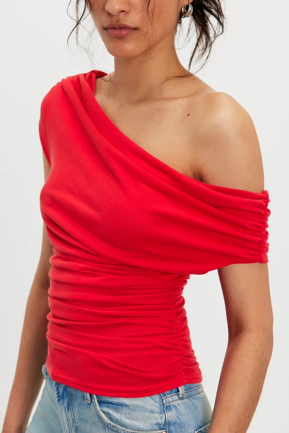 Modern Muse One-Shoulder Top - 1