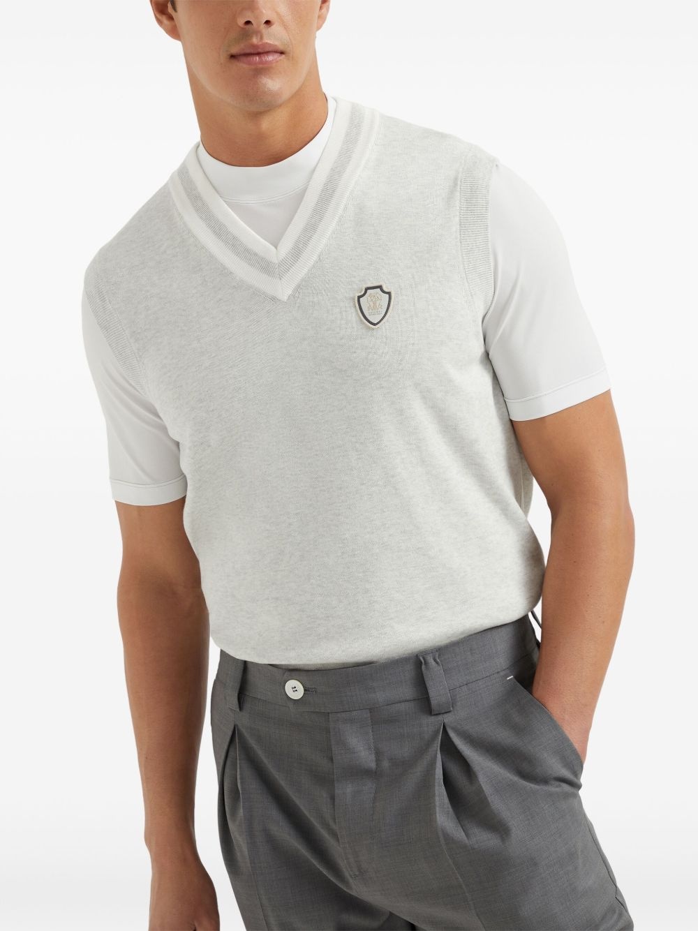 cotton vest - 2