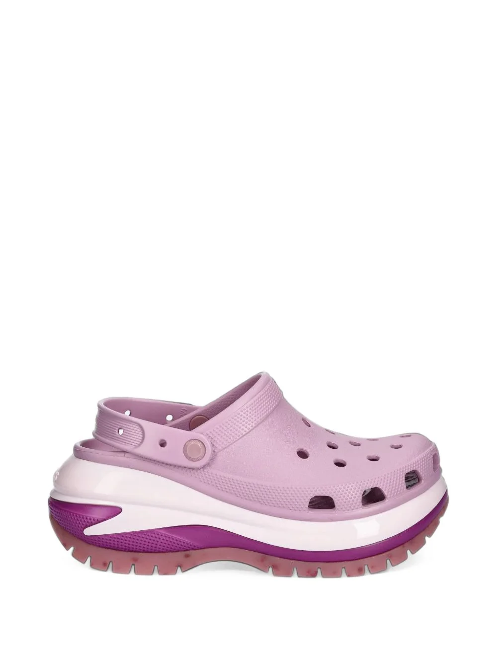 Classic Mega Crush perforated platform clogs - 1