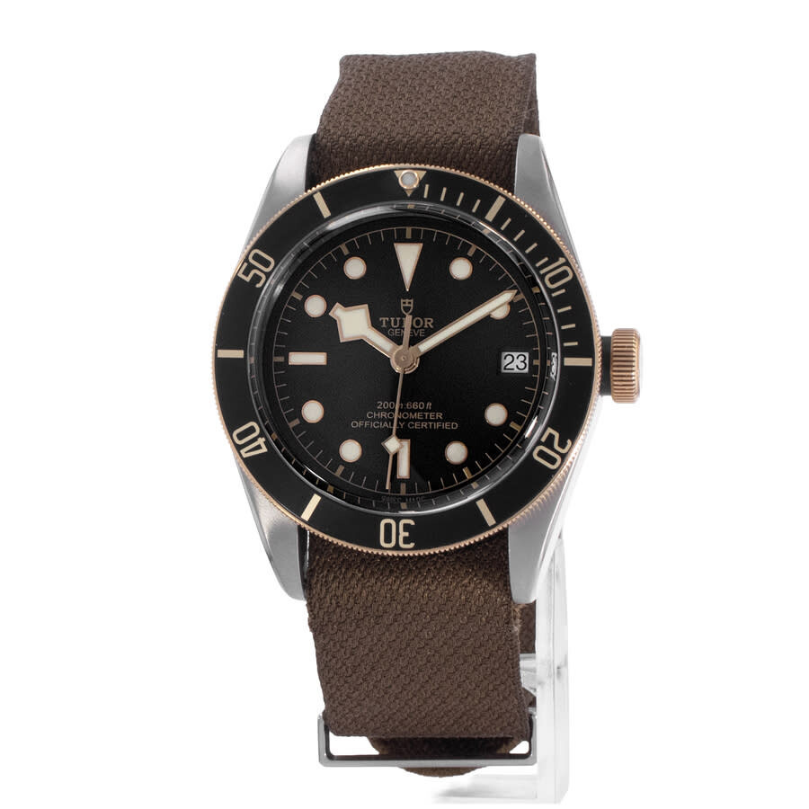 Pre-owned Tudor Black Bay Automatic Chronometer Black Dial Men's Watch 79733 - 3