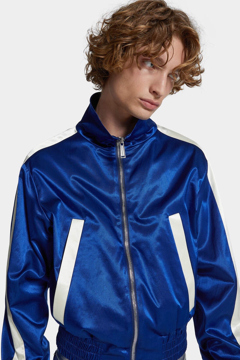 WRESTLER SATIN BLOUSON - 5