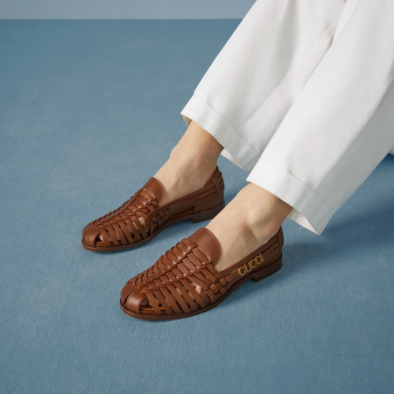 Men's sandal with Gucci detail 3