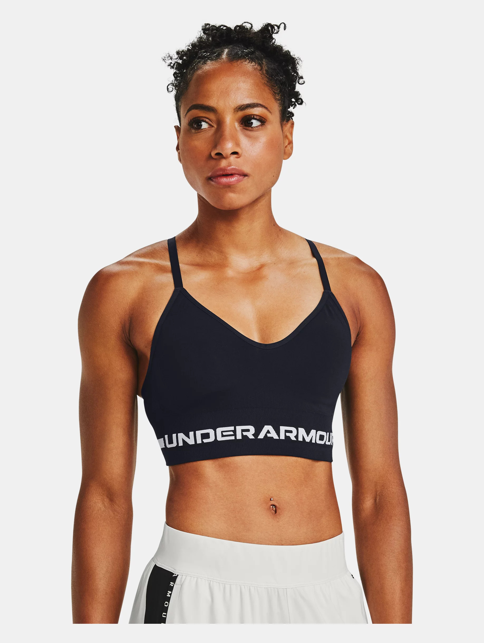 Women's UA Seamless Low Long Sports Bra - 5