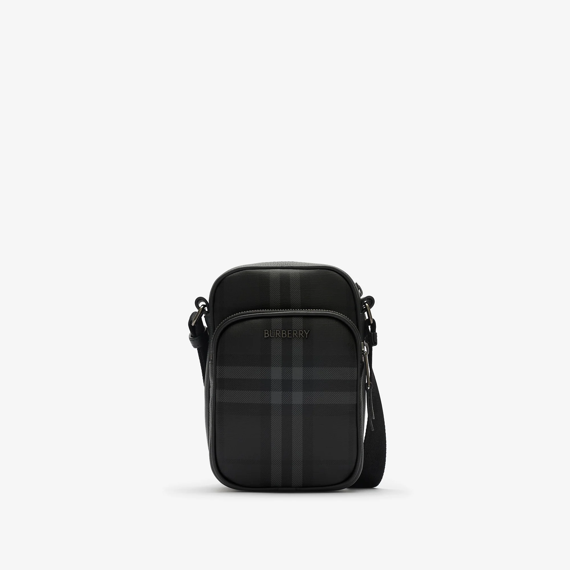 Mini City Check Crossbody Bag - 1