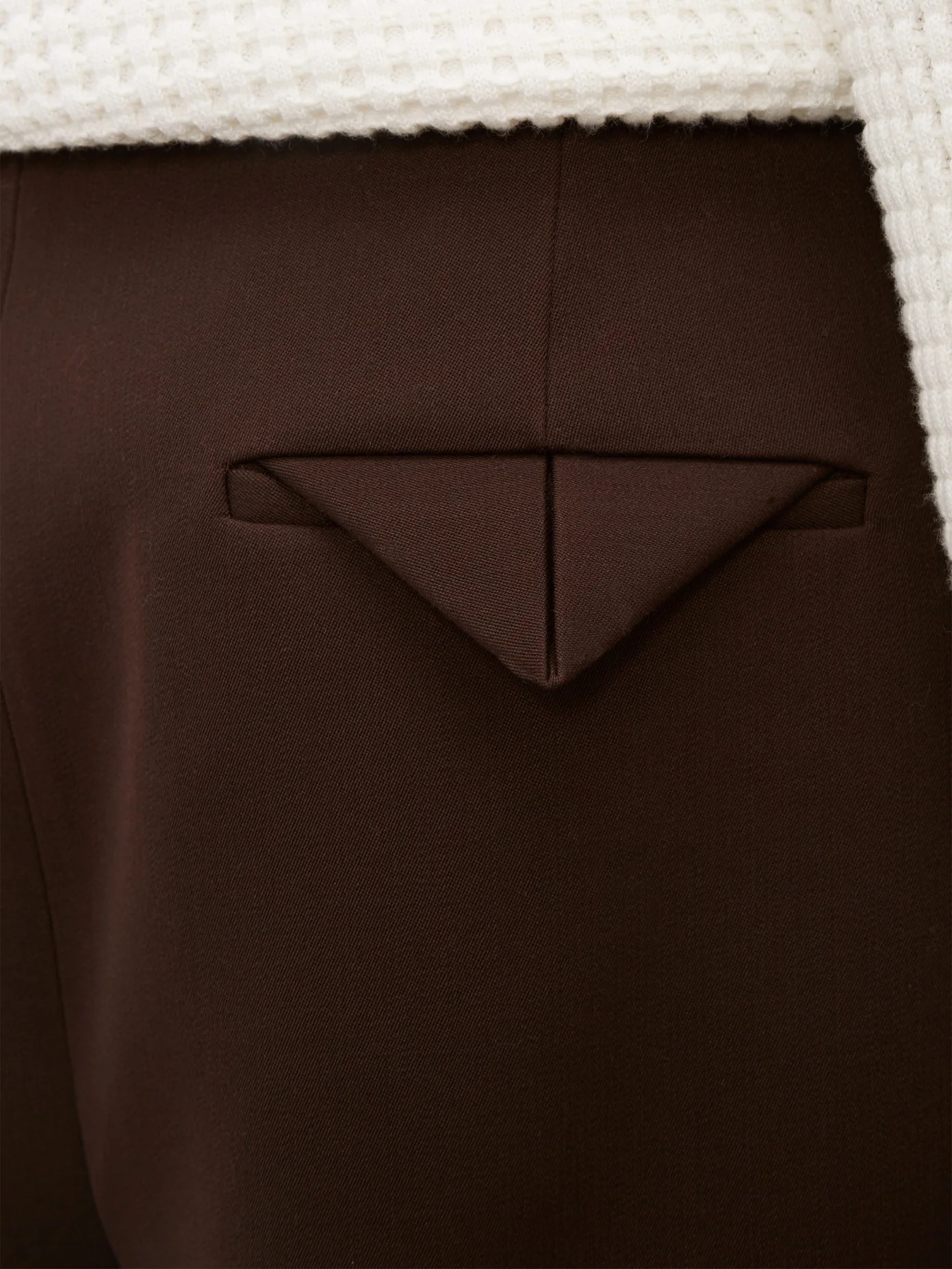 Tailored wool slim-leg trousers - 5