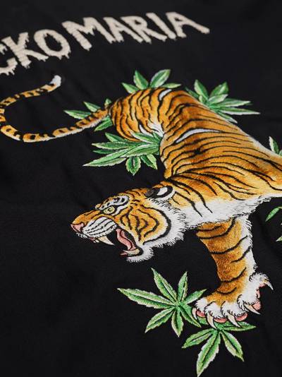 WACKO MARIA x Tim Lehi Vietnam tiger-embroidered shirt jacket outlook