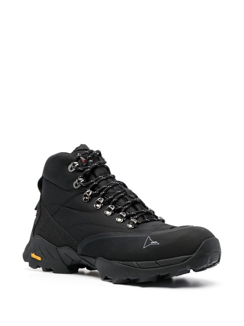 ROA Andreas Strap lace-up ankle boots outlook