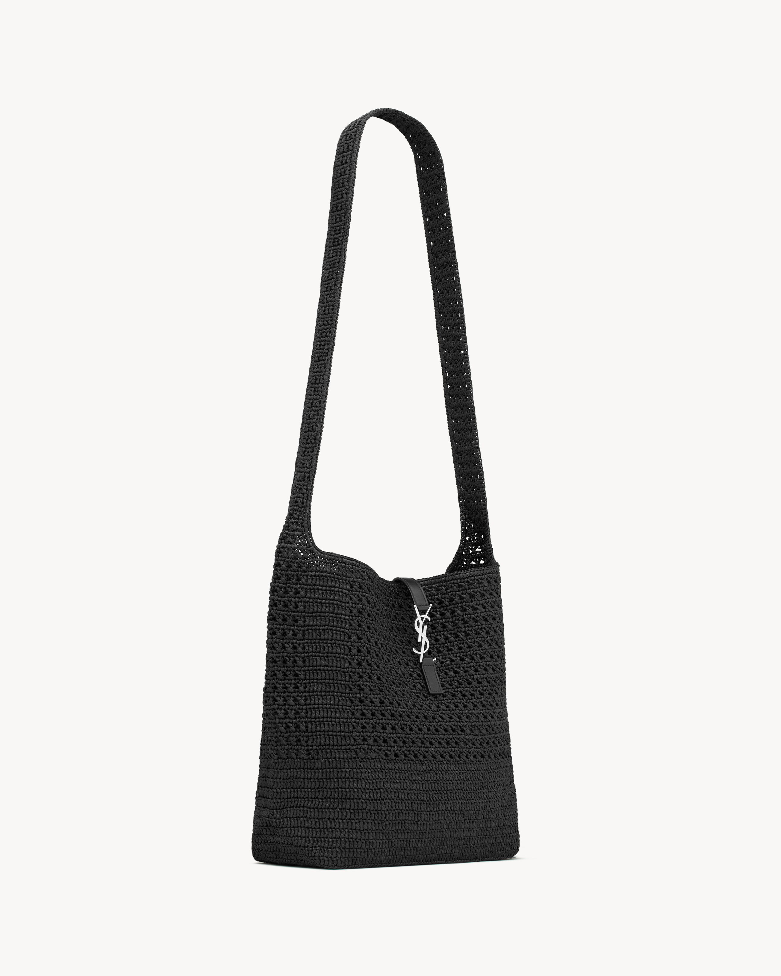 LE 5 À 7 MEDIUM TOTE IN RAFFIA - 5