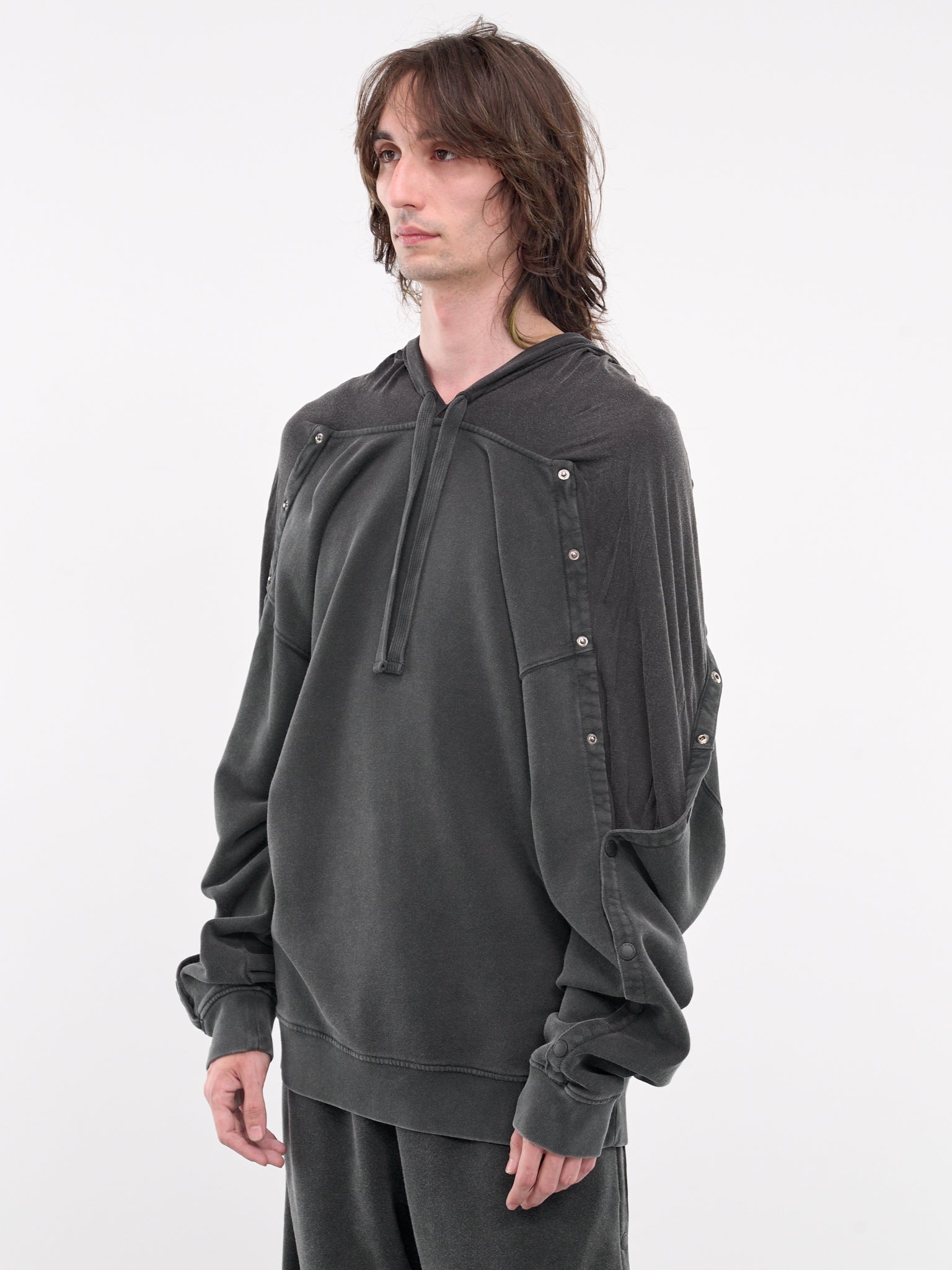 Snap Insert Hoodie - 2