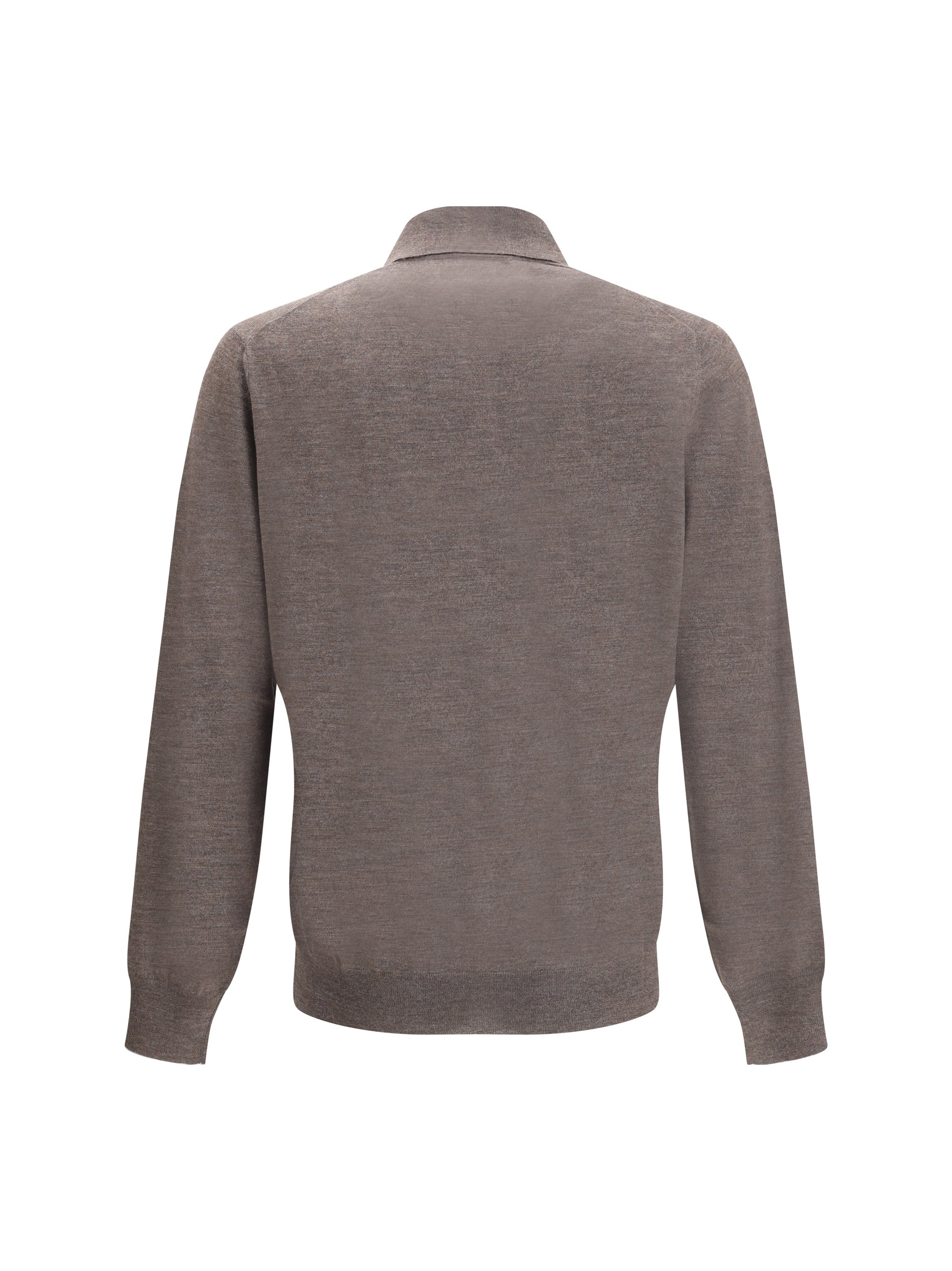Brunello Cucinelli Men Polo Sweater - 2