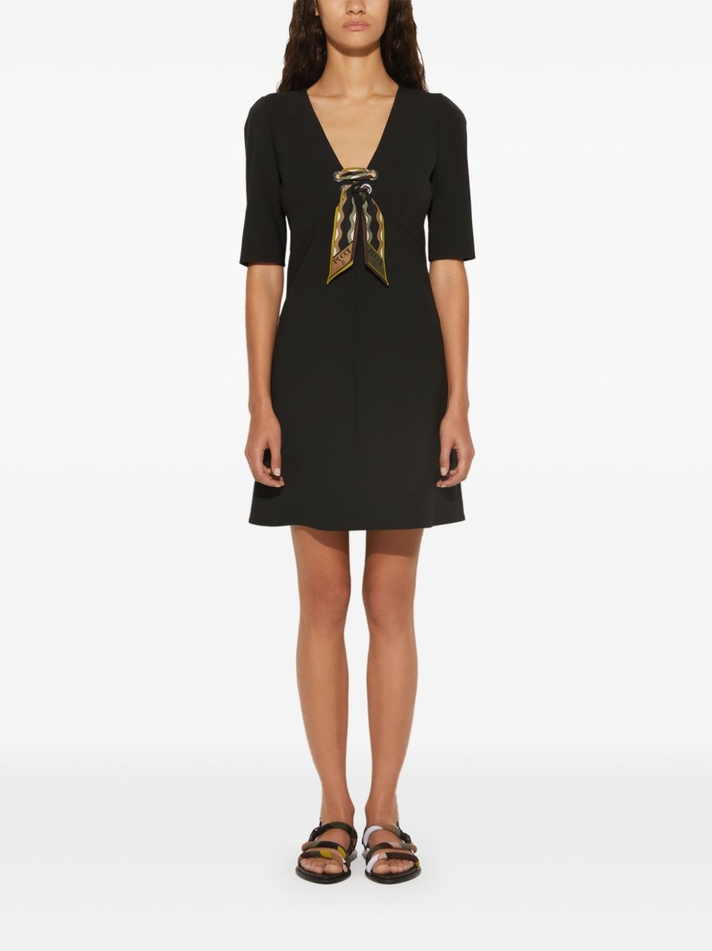 Vivara-print dress - 2