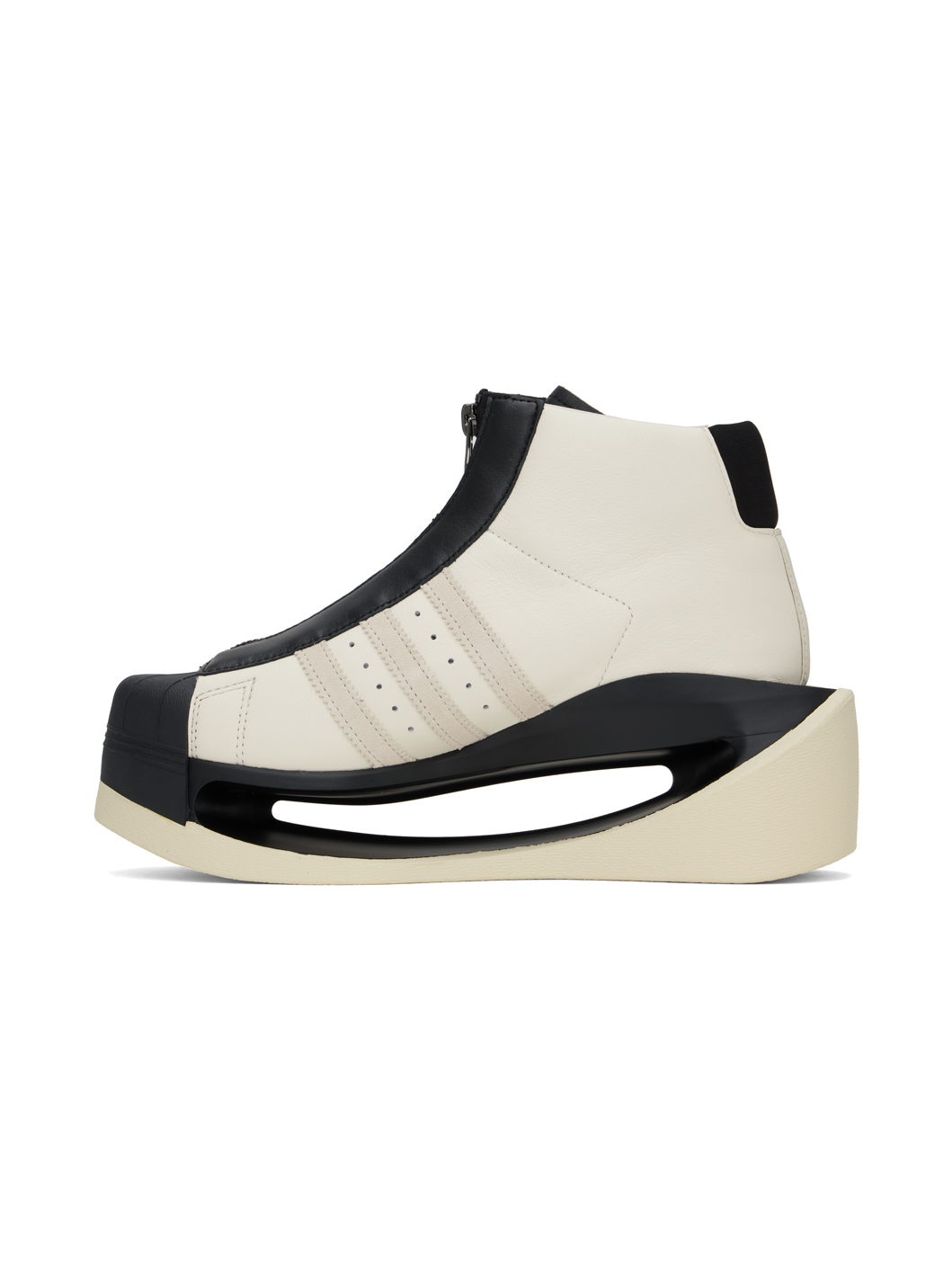 Off-White & Black Gendo Pro Model Sneakers - 3