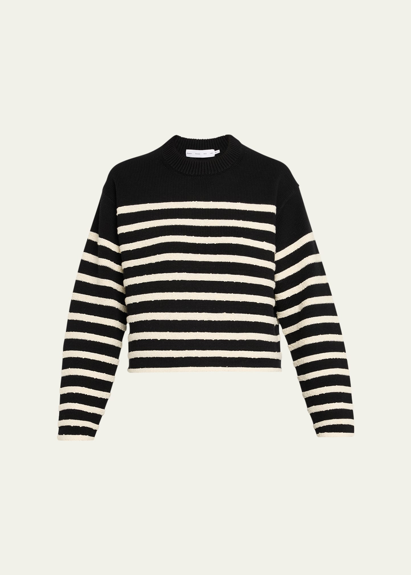 Nia Stripe Bobble Bouclé Sweater - 1