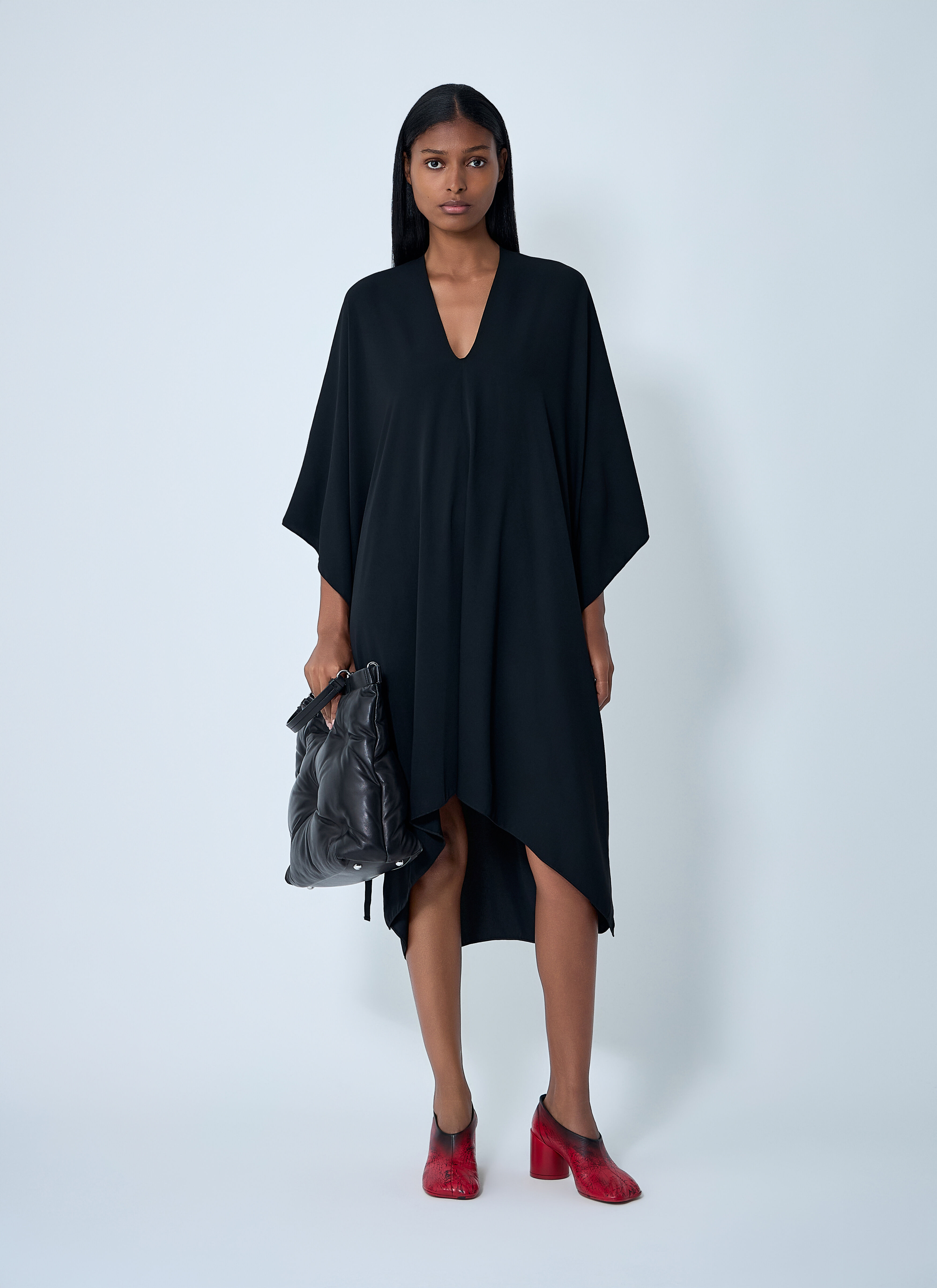 Midi Draped Dress - 2