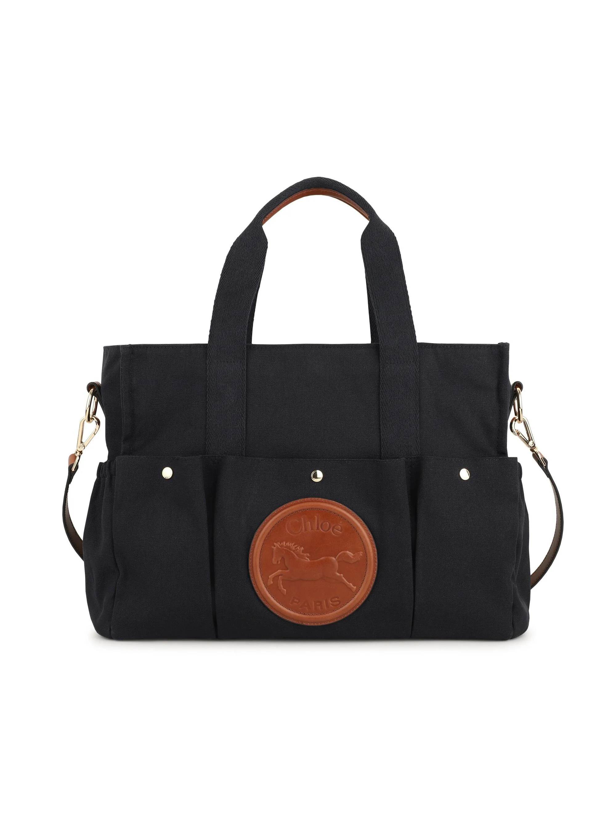 Unisex Canvas Changing Bag - Navy - 1