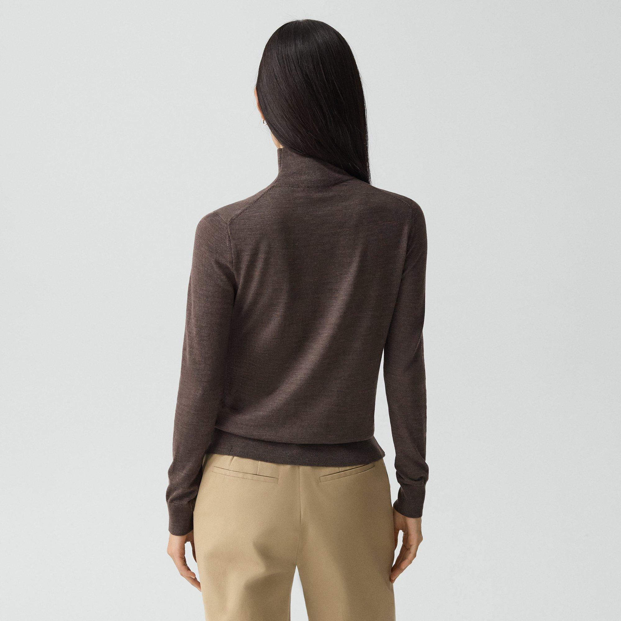 Turtleneck Sweater in Regal Wool - 3