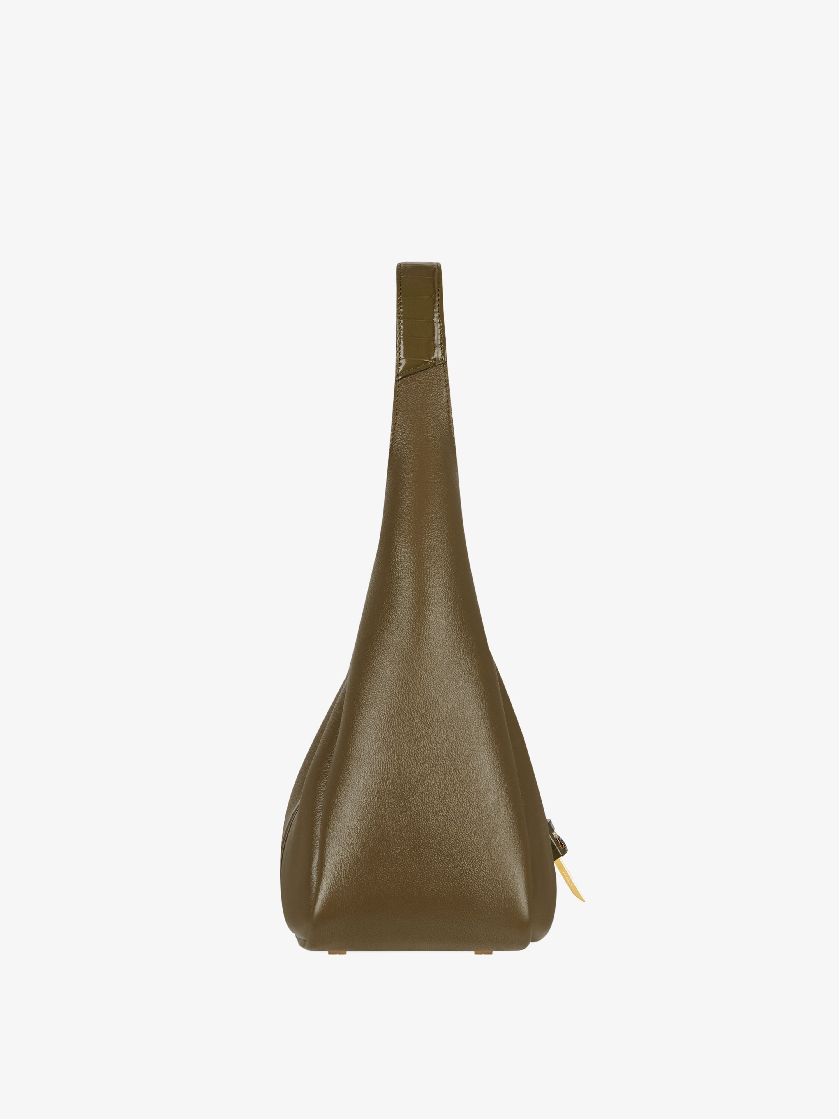 MEDIUM G-HOBO BAG IN GRAINED LEATHER - 3
