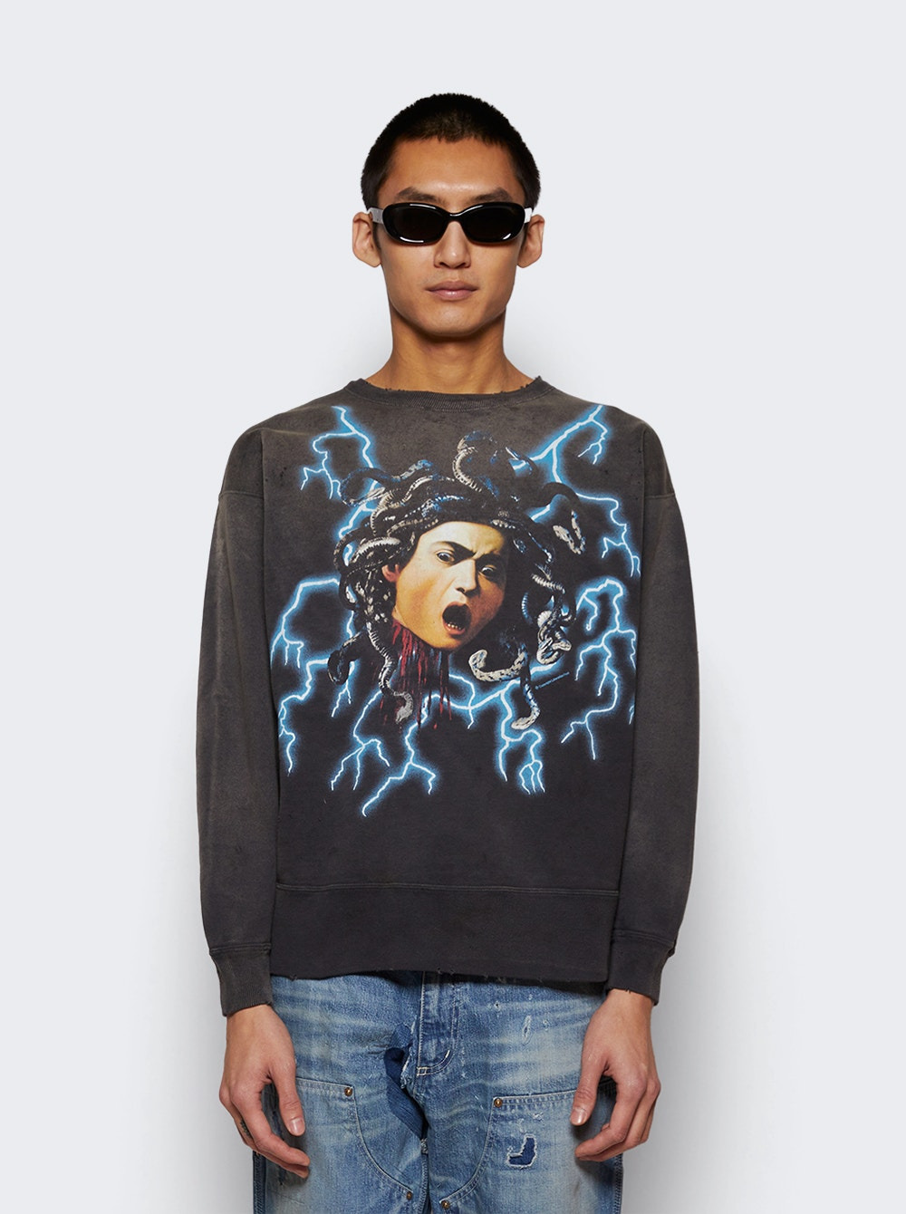 Medusa Sweatshirt Black - 3