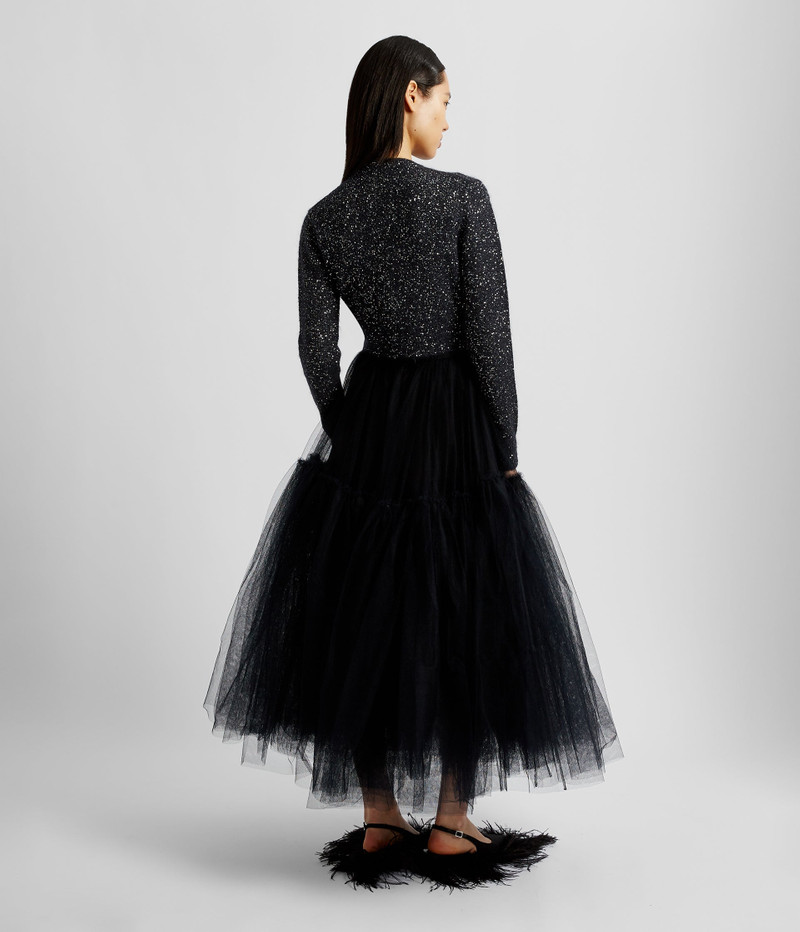 Erdem MIDI SKIRT WITH BOW outlook
