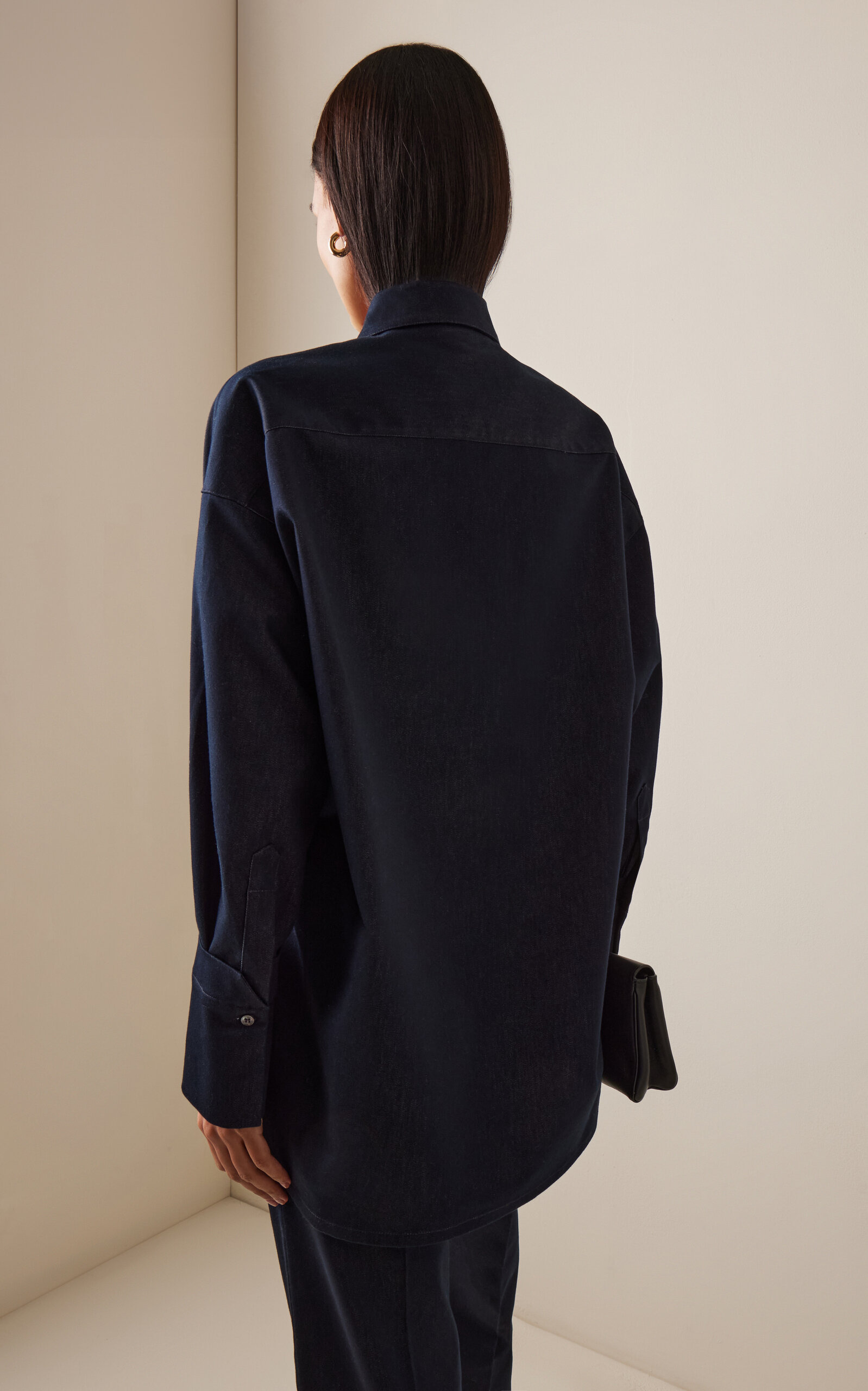 Noel Chambray Polo Shirt blue - 4