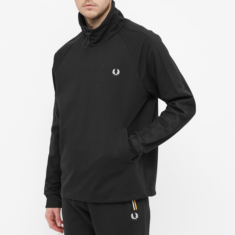 Fred Perry Long Sleeve Tape Funnel Neck Tee - 4