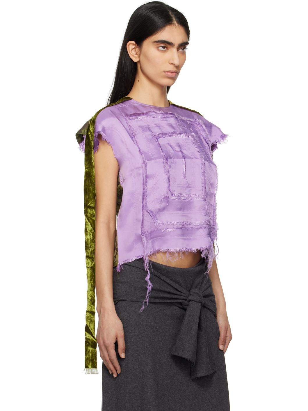 Purple & Green 'Scratch The Itch' Top - 2