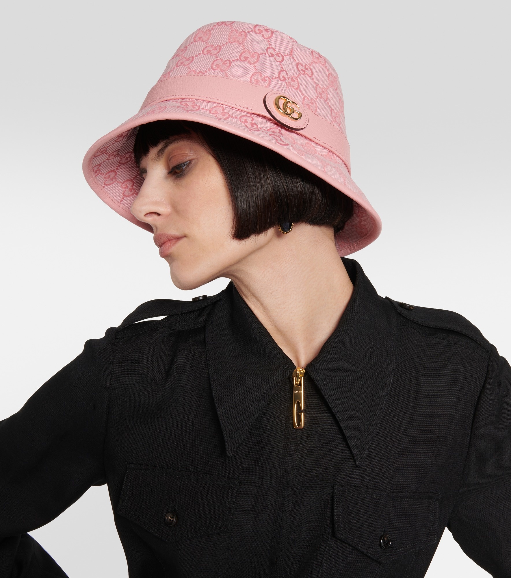 GG canvas bucket hat - 2