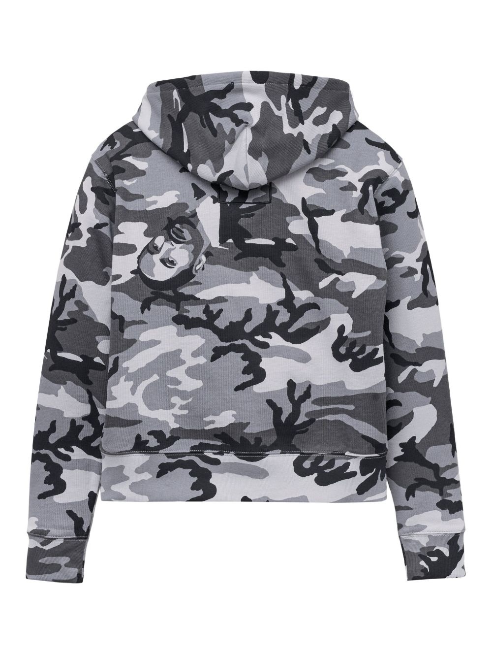 logo-embroidered hoodie - 7