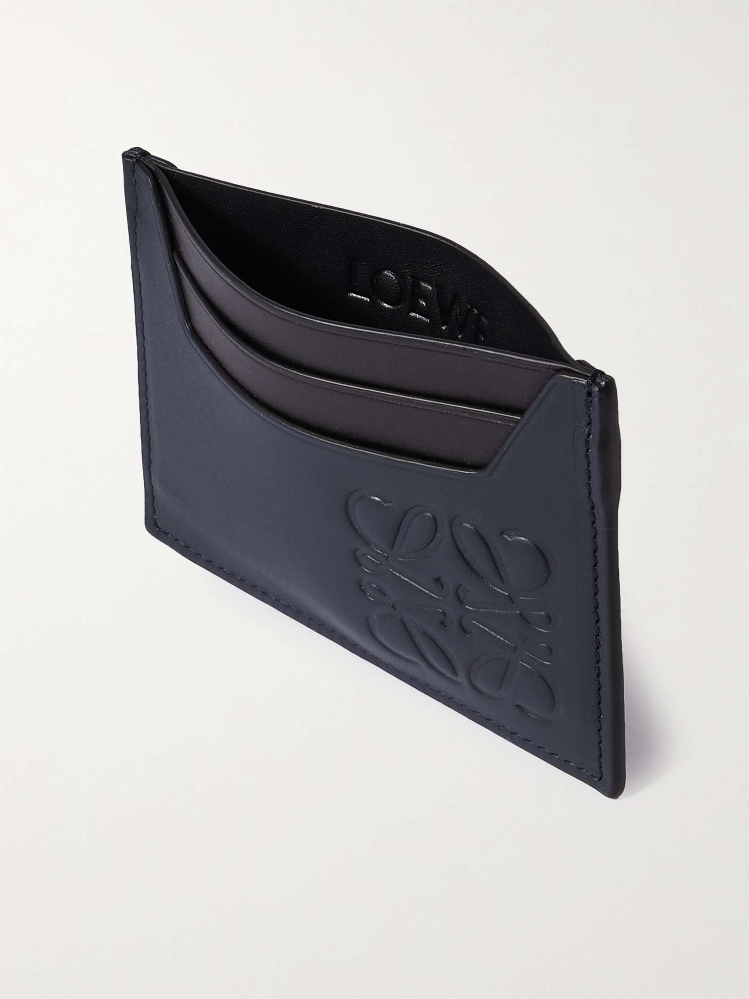 Logo-Debossed Leather Cardholder - 2