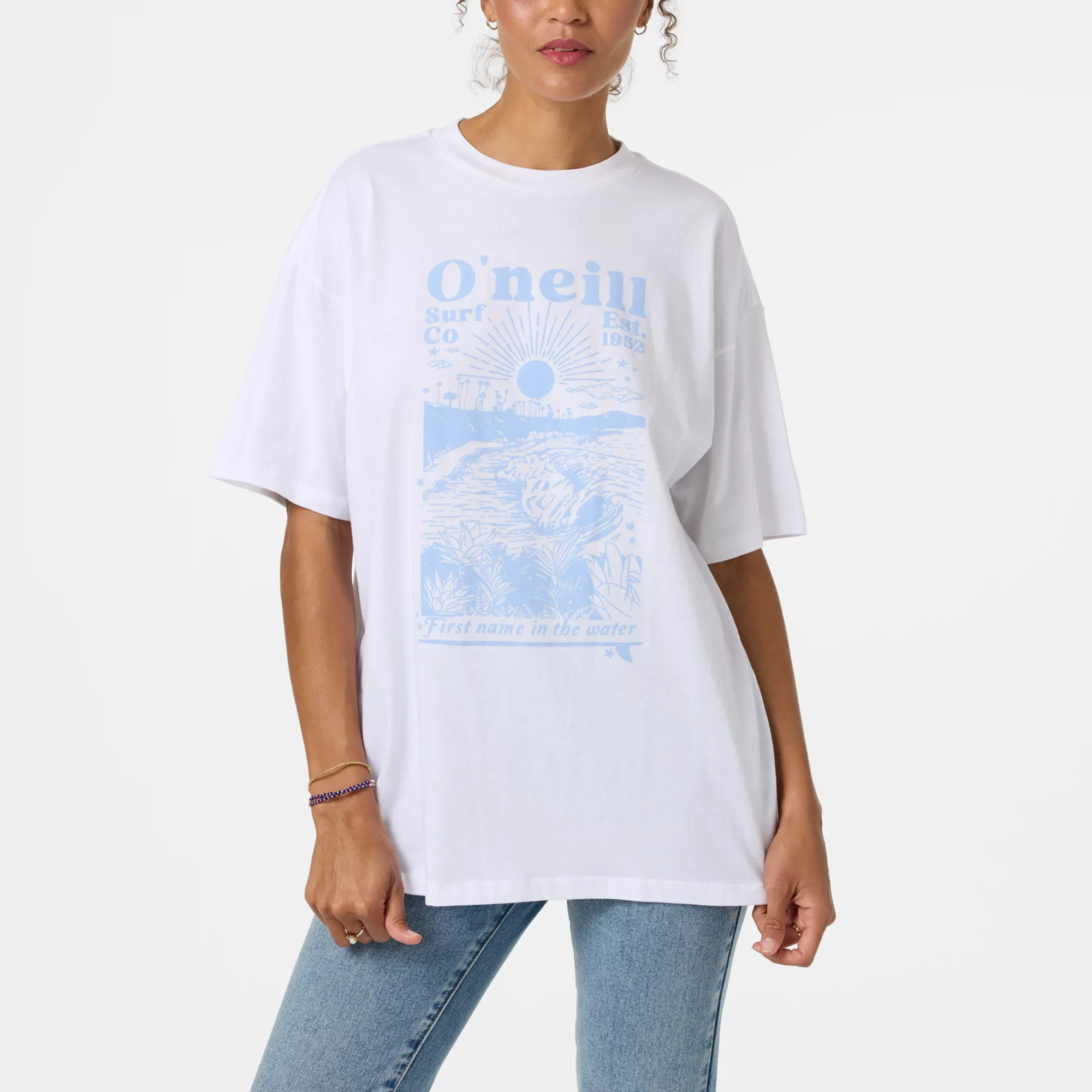 O'Neill Women's Chore Break Oversized T-Shirt - 1