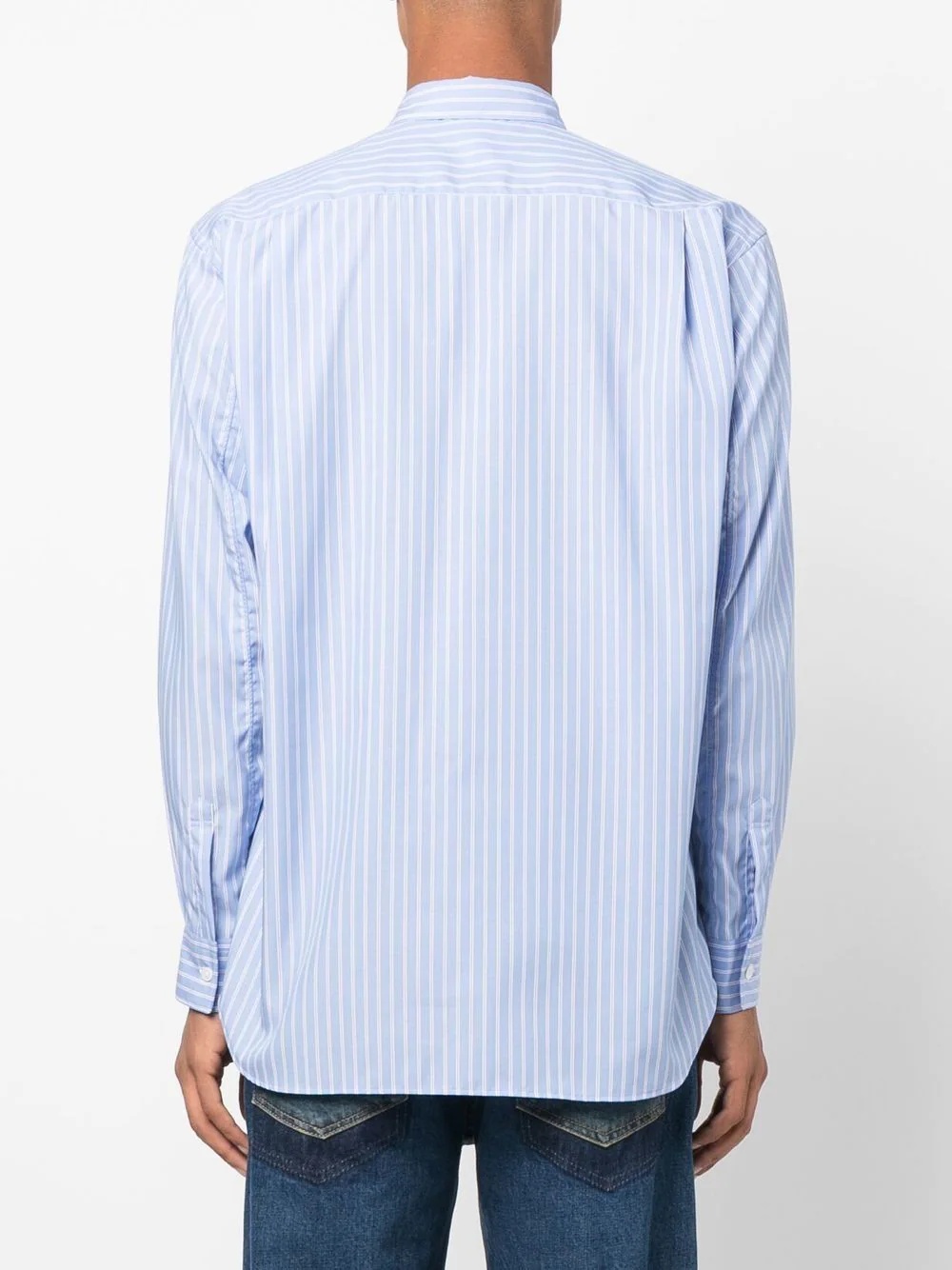 long-sleeve striped shirt - 4