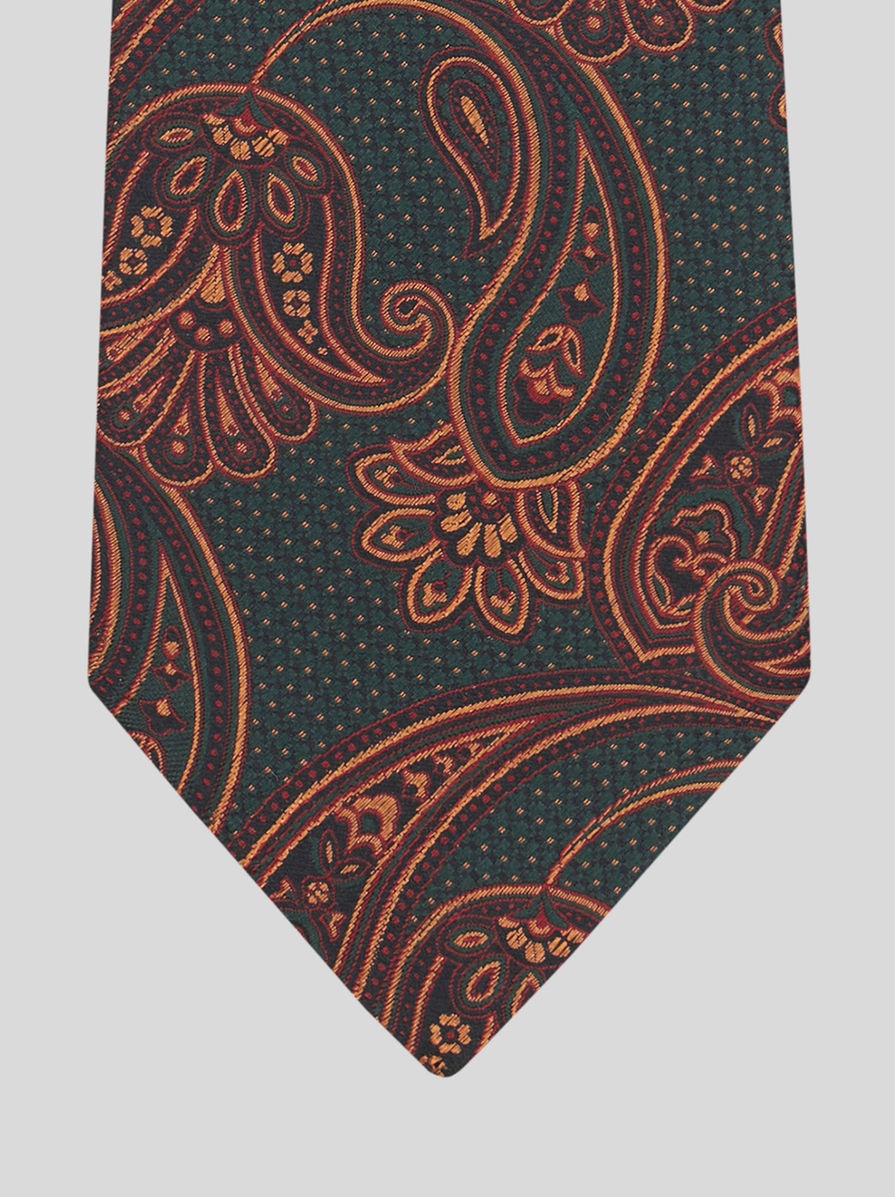 PAISLEY SILK TIE - 3