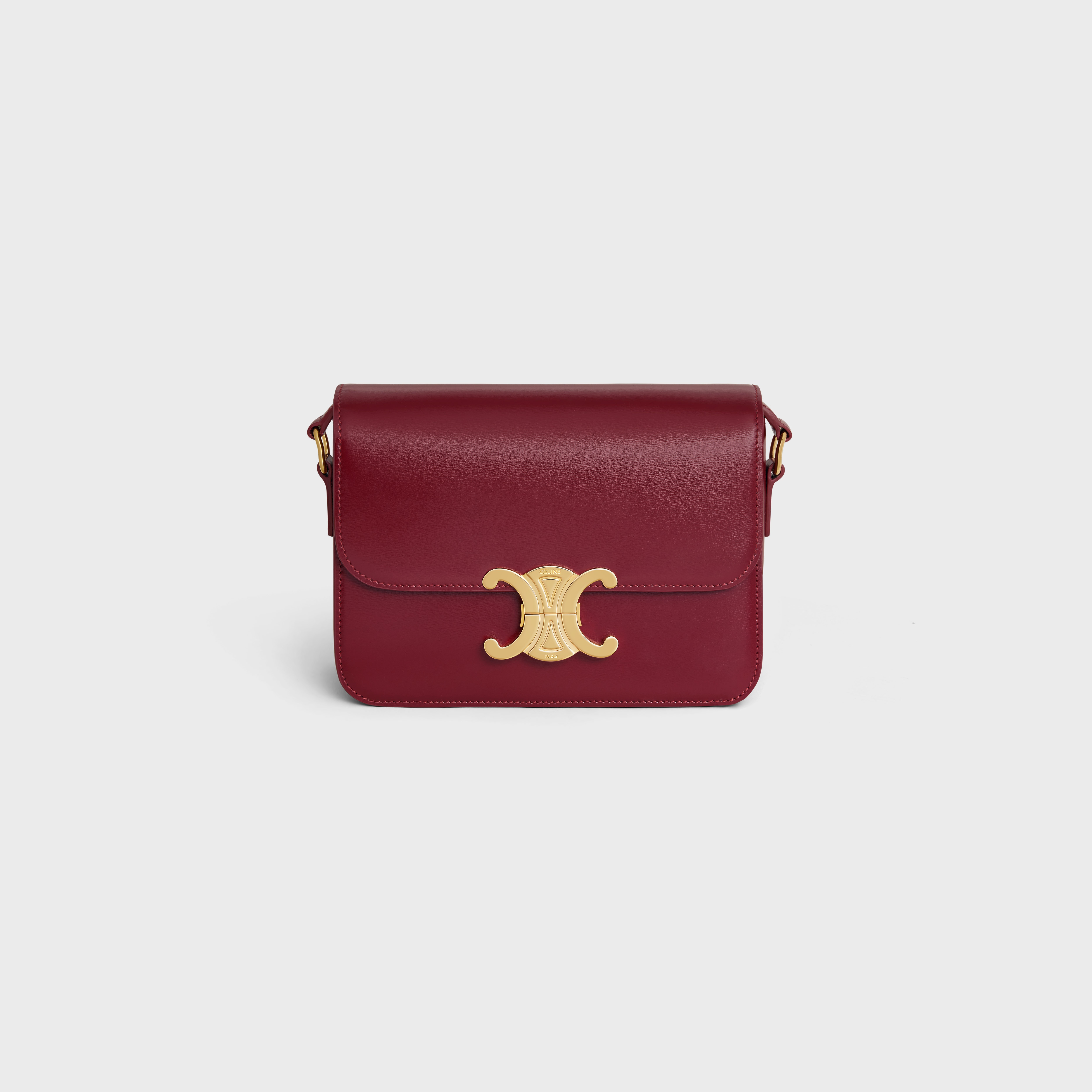 Teen Triomphe Bag in shiny calfskin - 1
