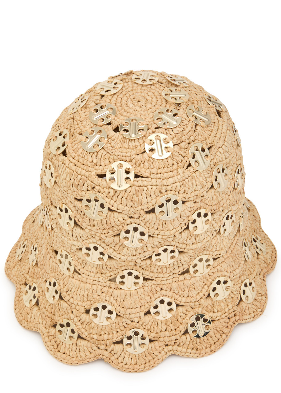 Rabanne Autres Raffia Bucket hat - 4