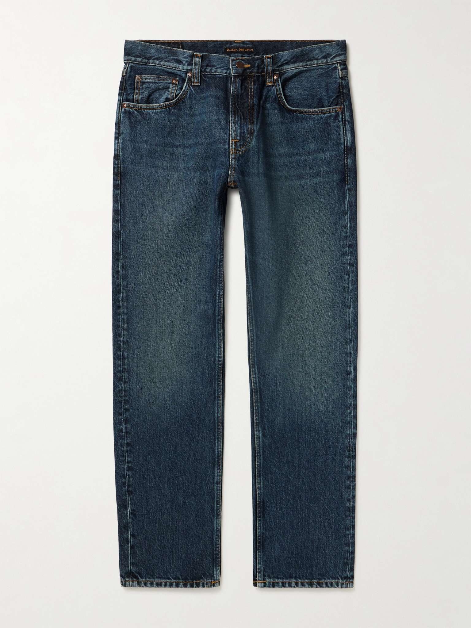 Gritty Jackson Slim-Fit Straight-Leg Jeans - 1