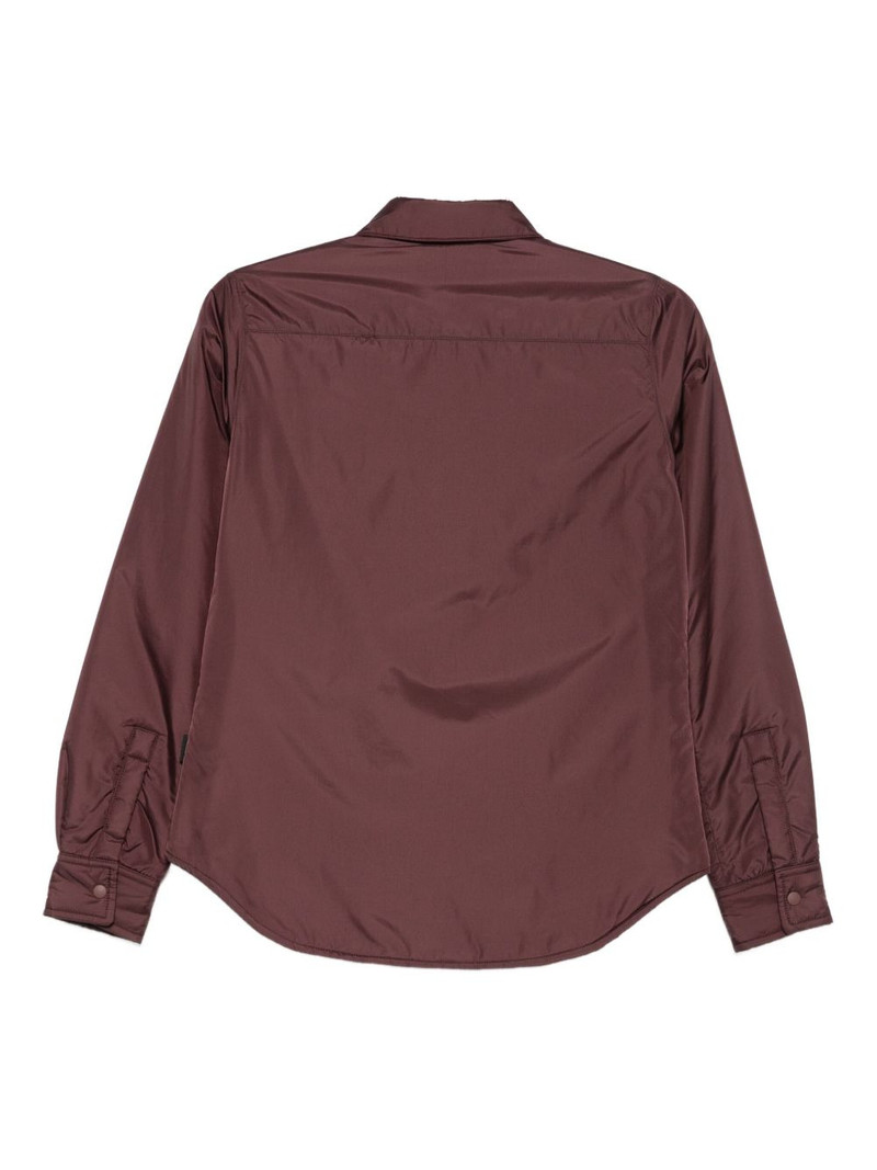 Aspesi padded snap-fastening shirt outlook