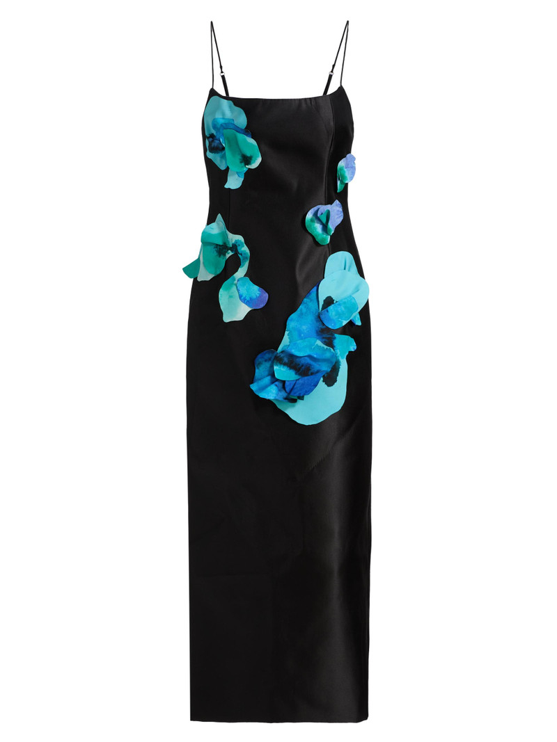 Women's Parrfold Peal Appliqué Midi-Dress - Iris Intensity 1