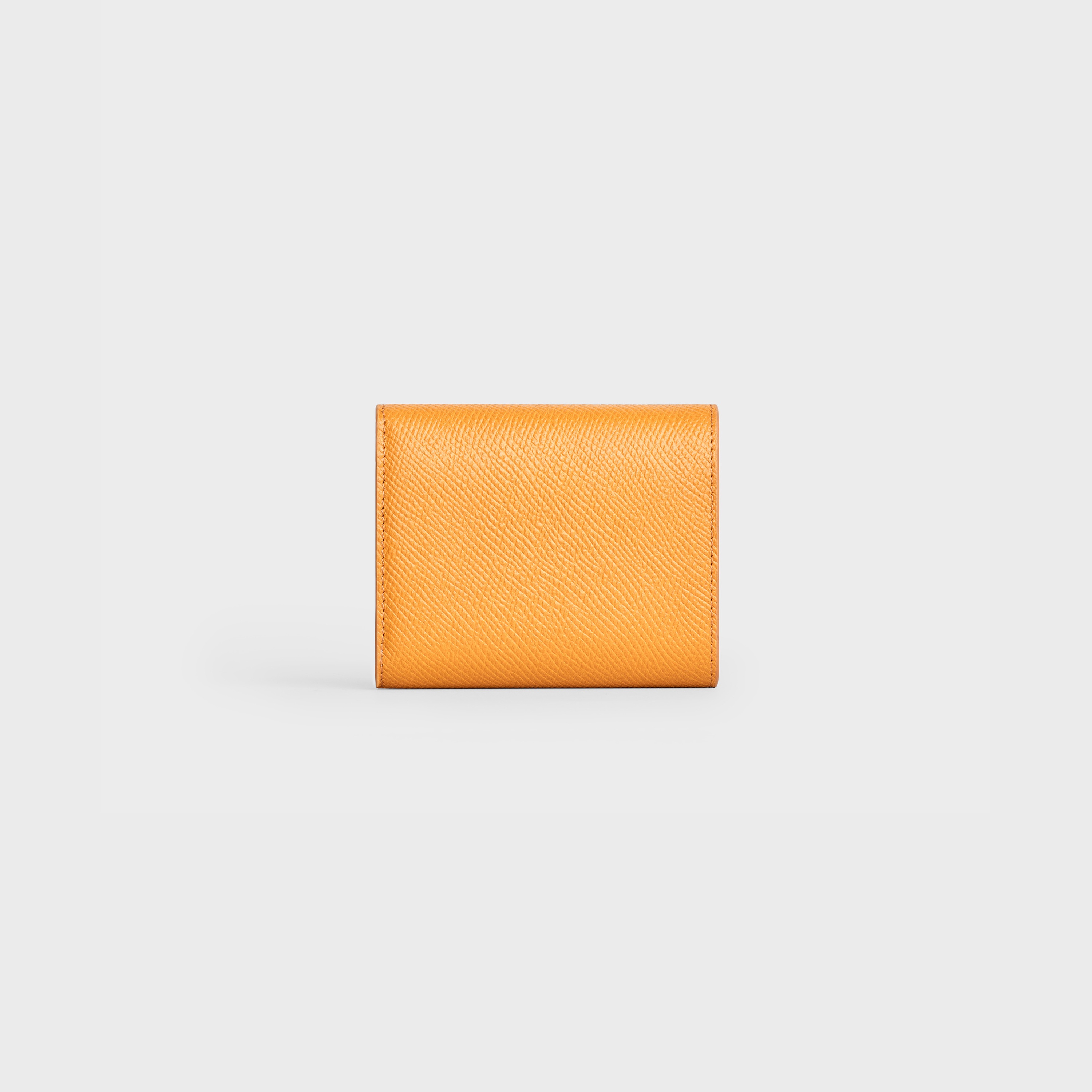 SMALL TRIFOLD WALLET IN GRAINED CALFSKIN - 3