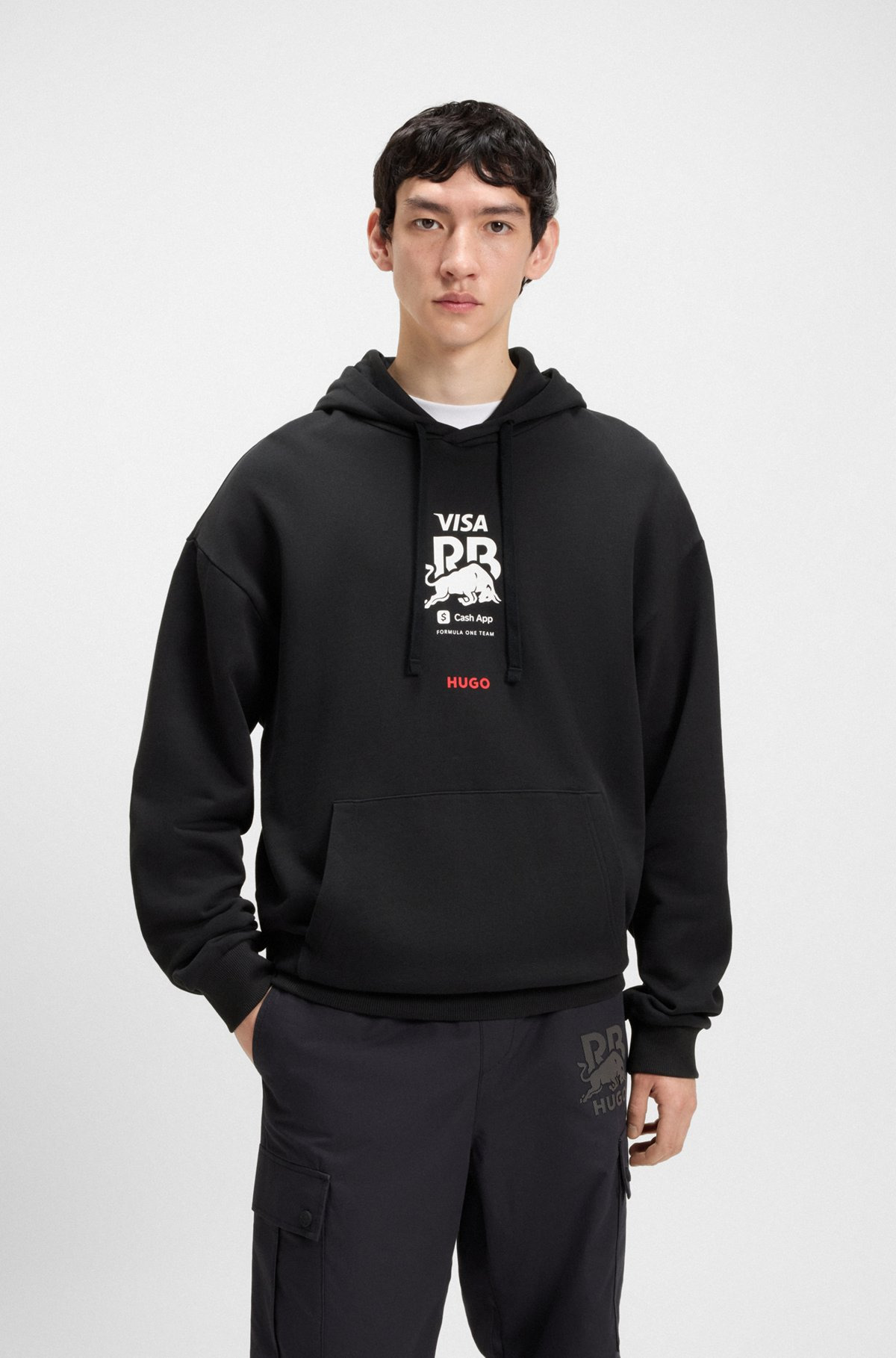 HUGO X VCARB FANWEAR HOODIE WITH YUKI TSUNODA ARTWORK - 2