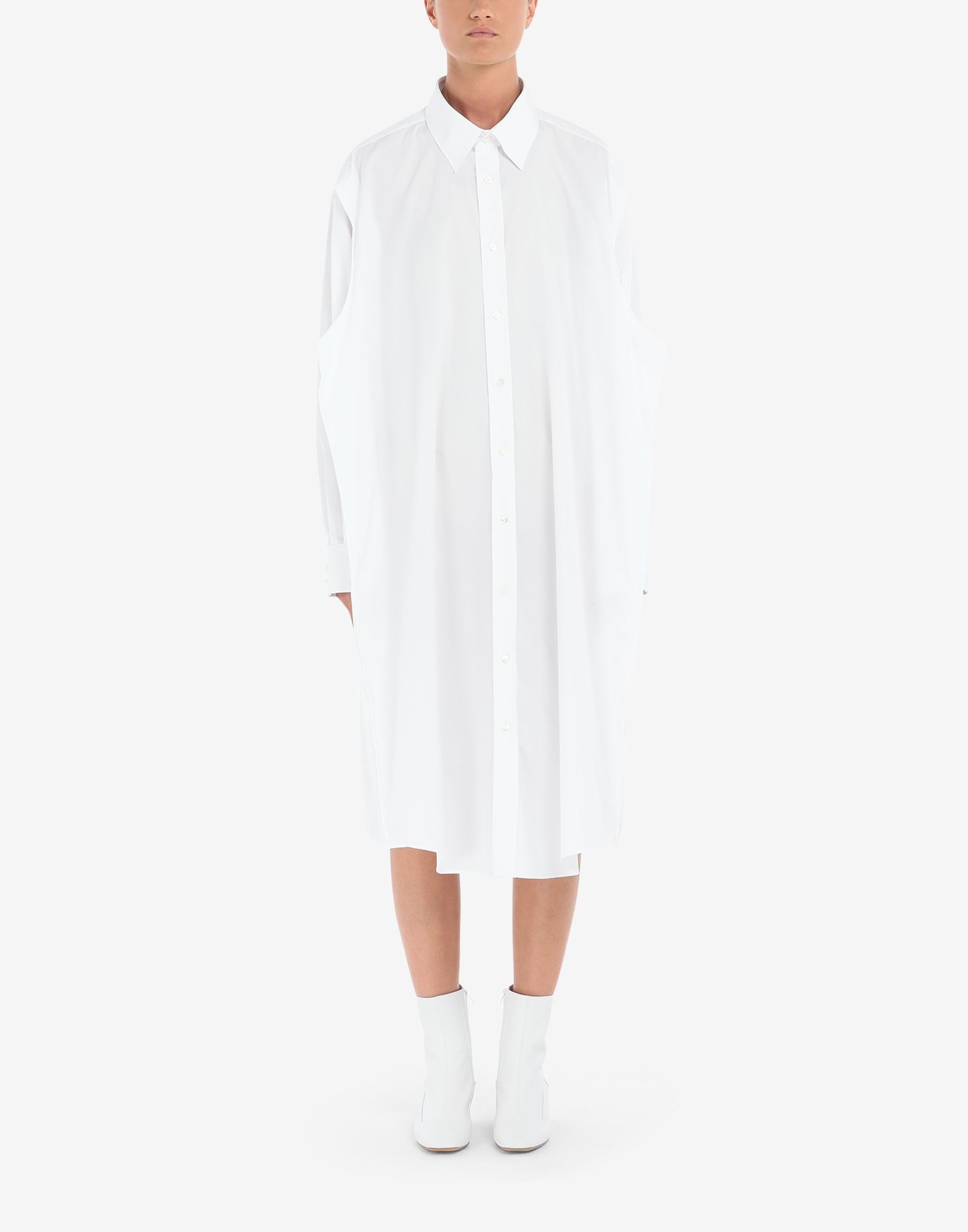 Organic cotton shirt-dress - 2