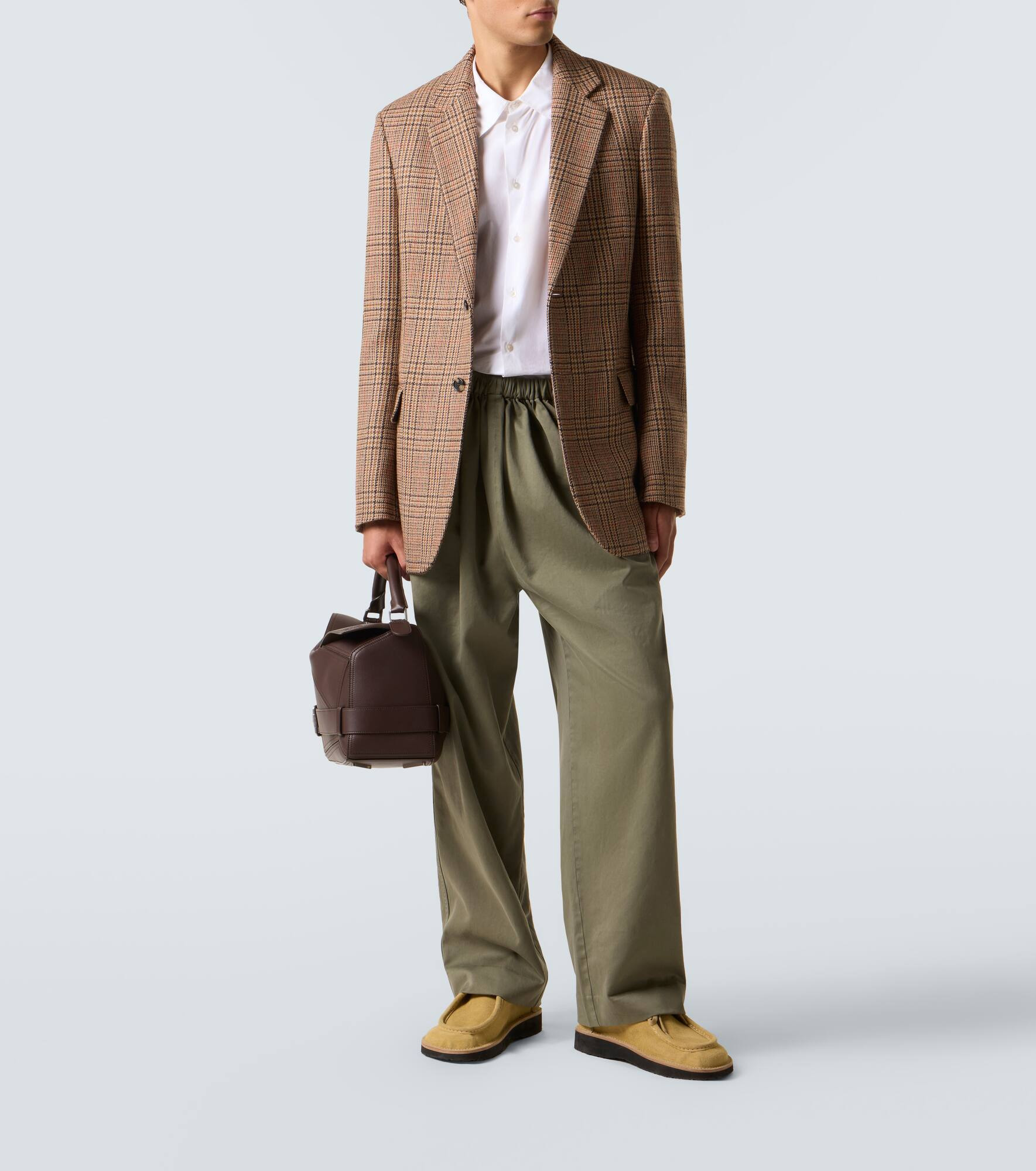 Prince of Wales check wool blazer - 2