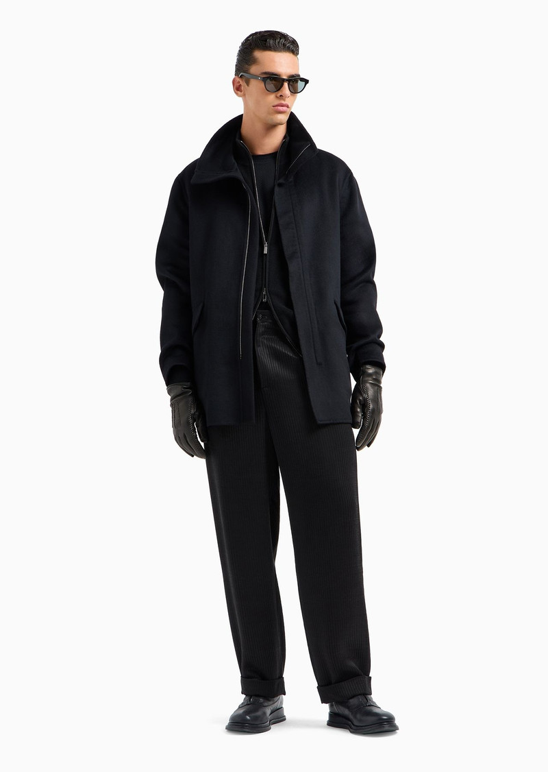 GIORGIO ARMANI Pea coat in double cashmere cloth outlook