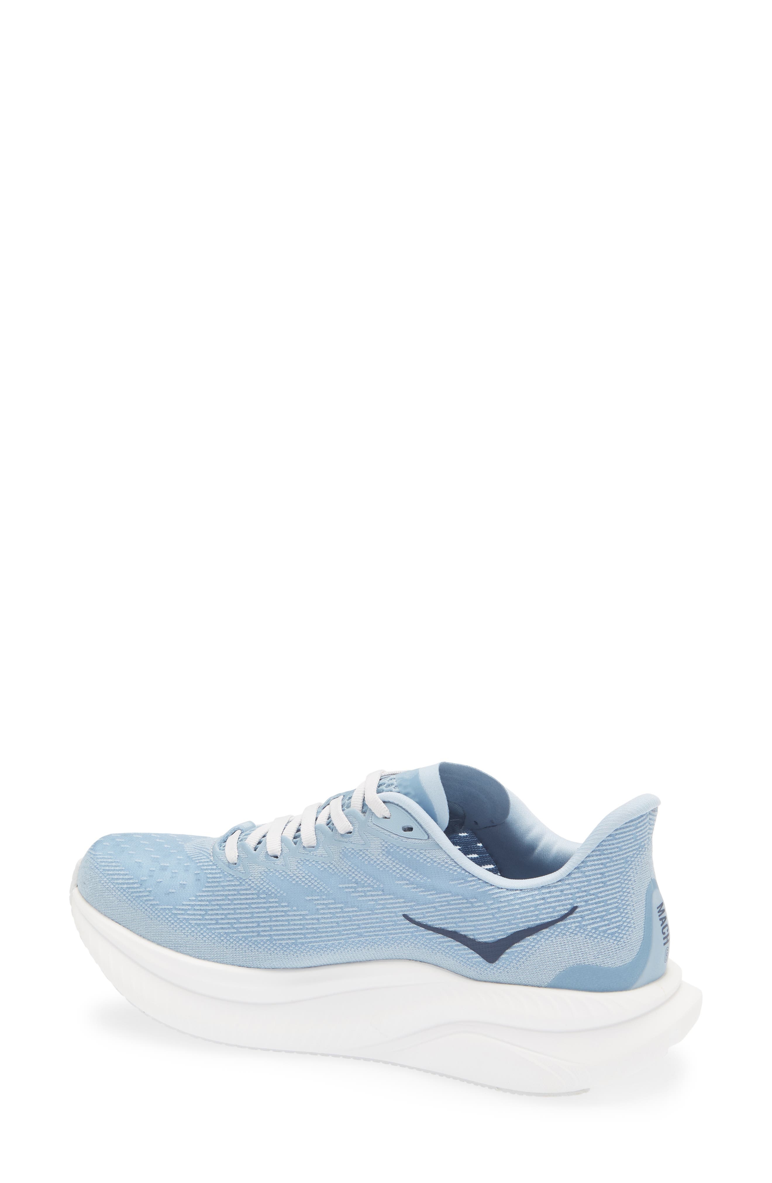 HOKA Mach 6 Running Shoe in Drizzle /White at Nordstrom - 2