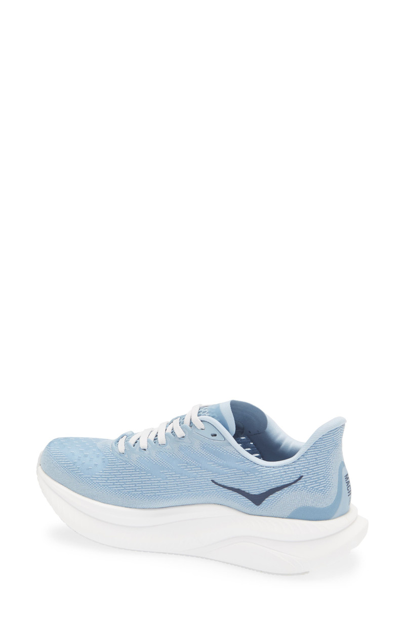 HOKA HOKA Mach 6 Running Shoe in Drizzle /White at Nordstrom outlook