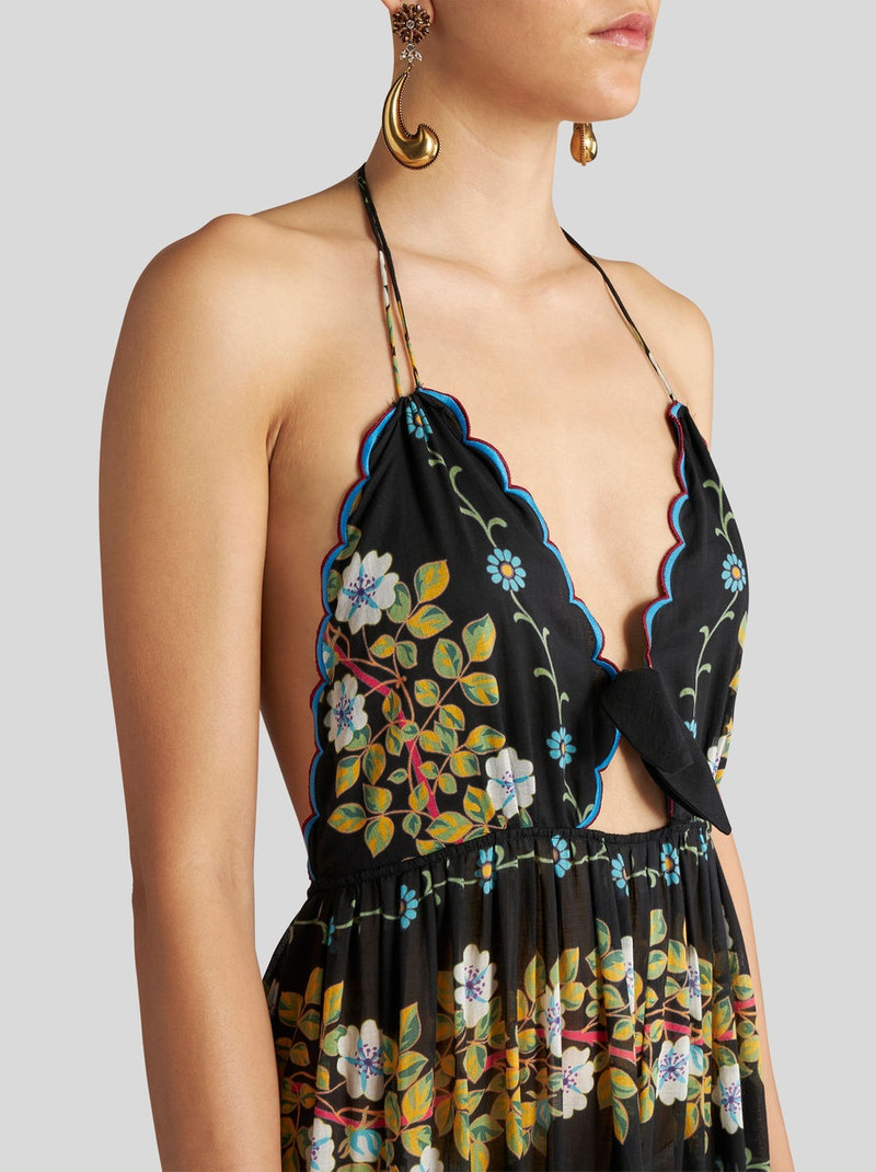 Etro LONG DRESS WITH FLORAL PRINT outlook