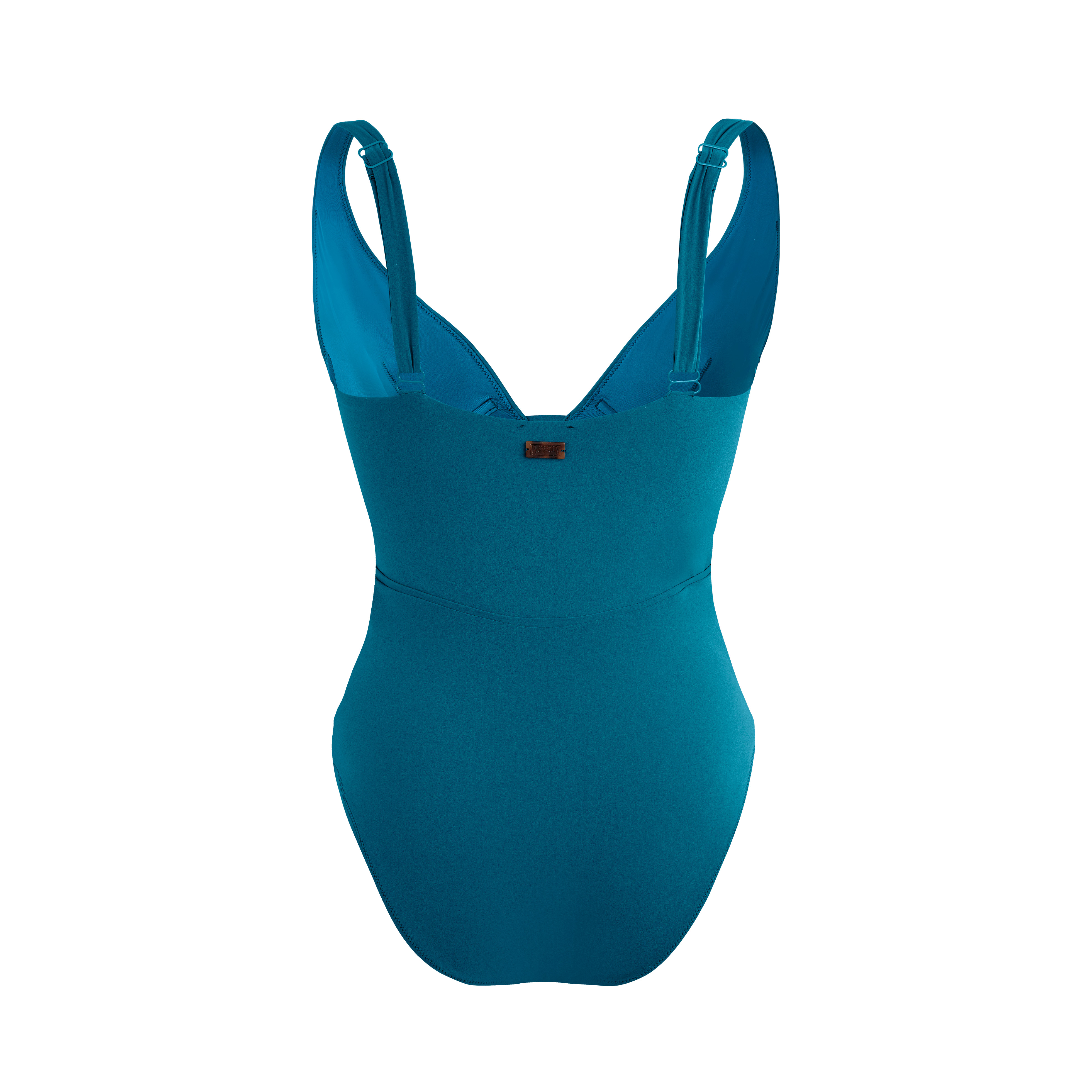 Women Halter One-piece Swimsuit Solid - 2